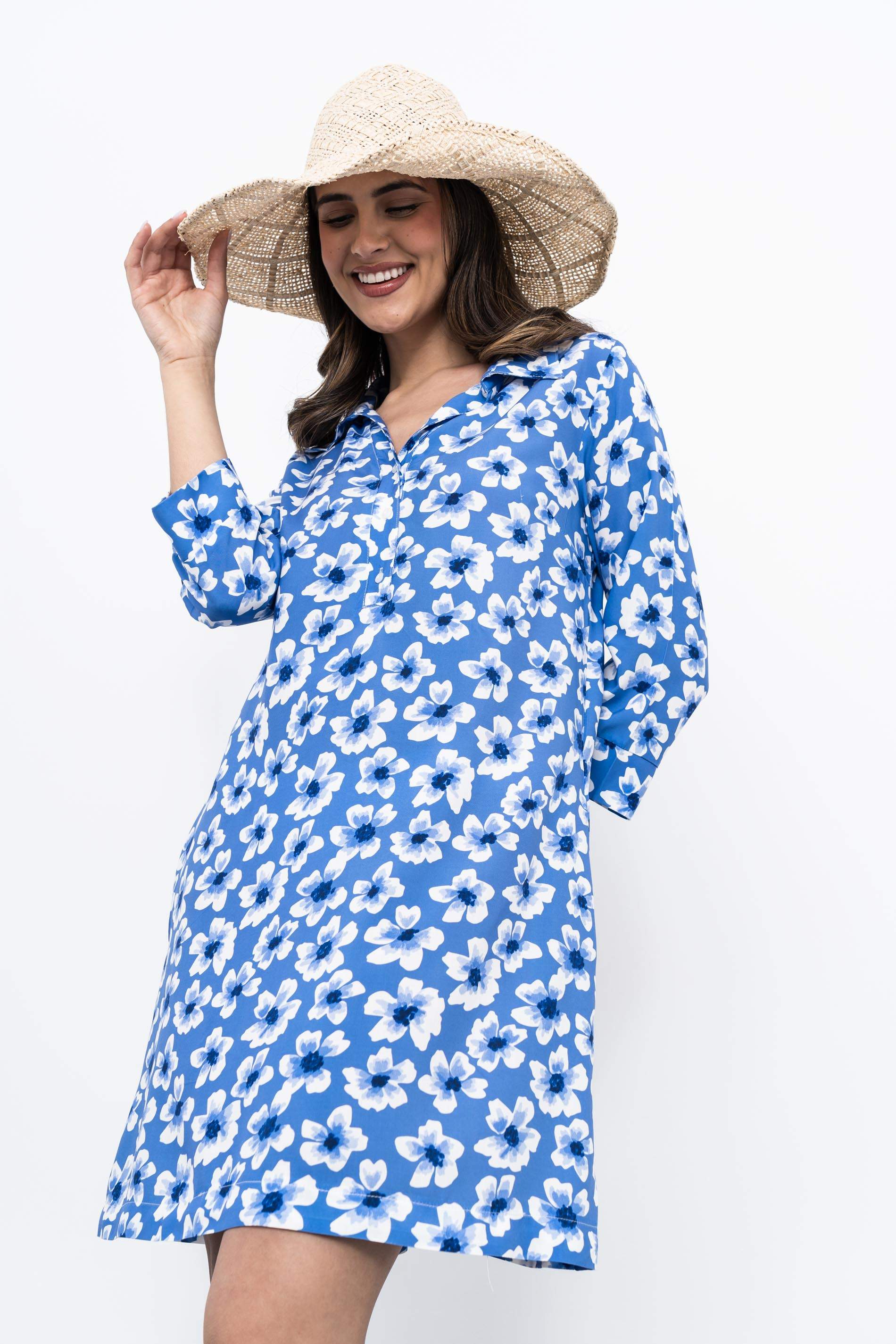 VESTIDO CAMISERO FLORAL