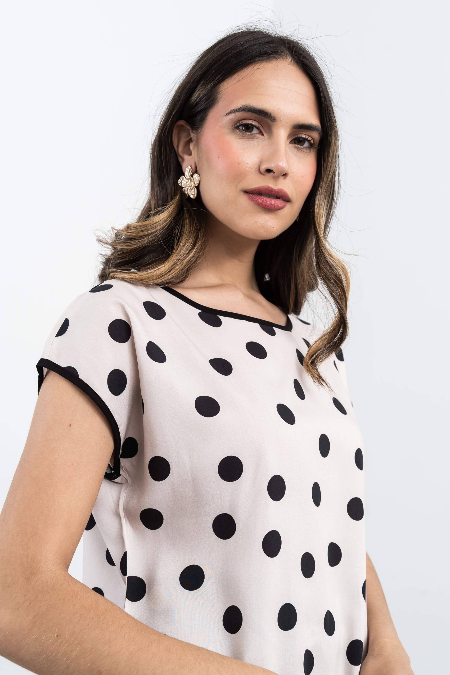 BLUSA TOPOS CRUDO