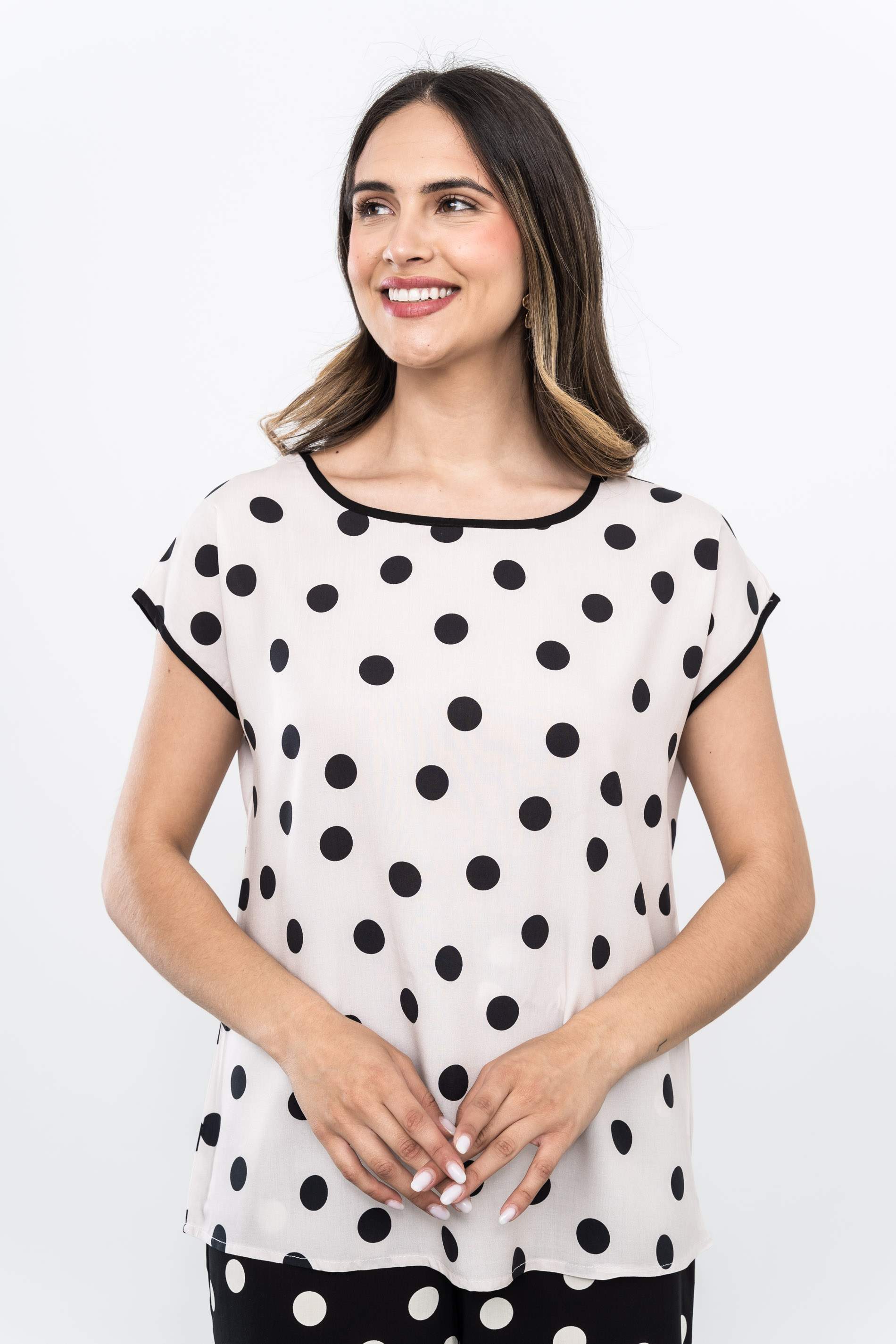 BLUSA TOPOS CRUDO