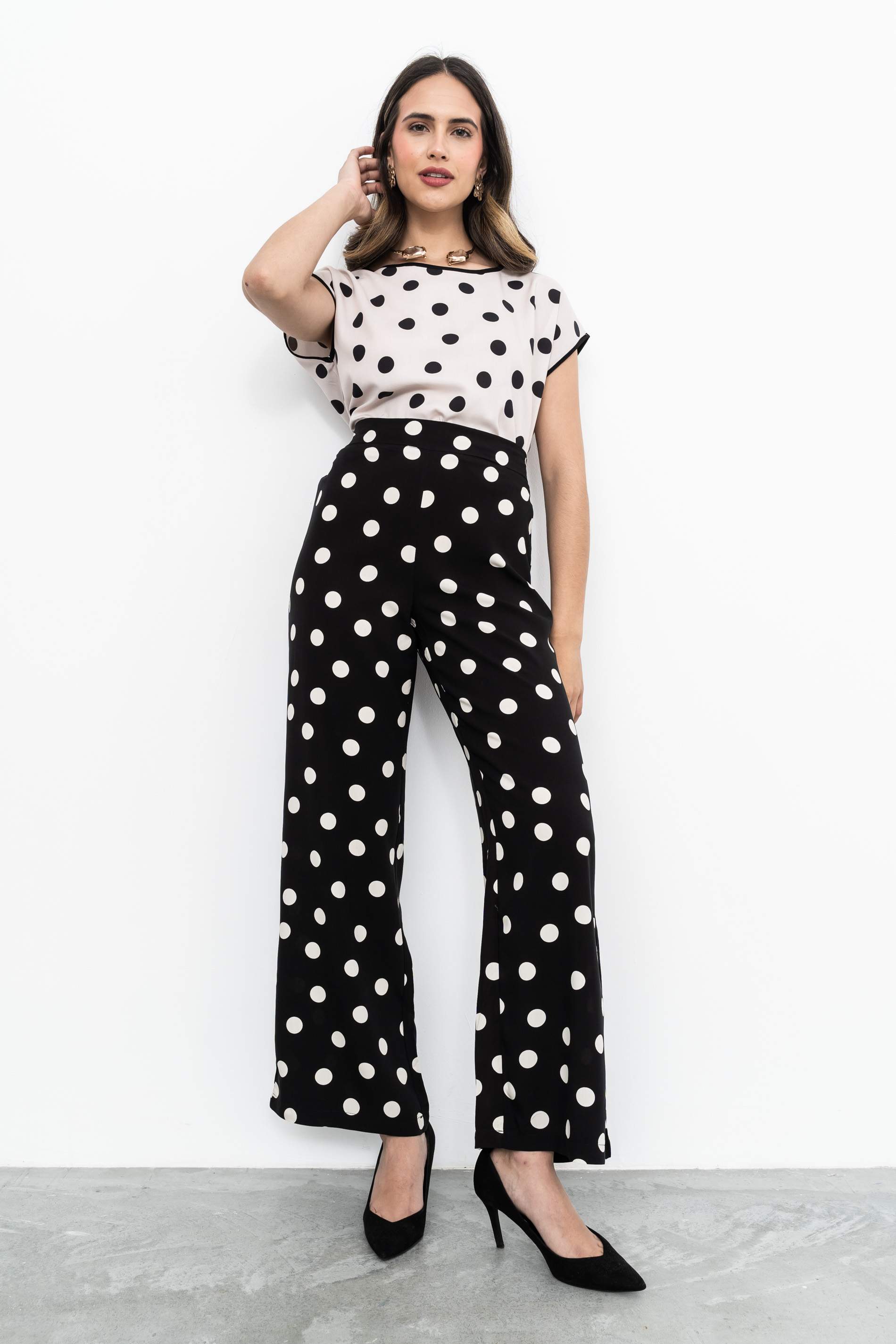 BLUSA TOPOS CRUDO