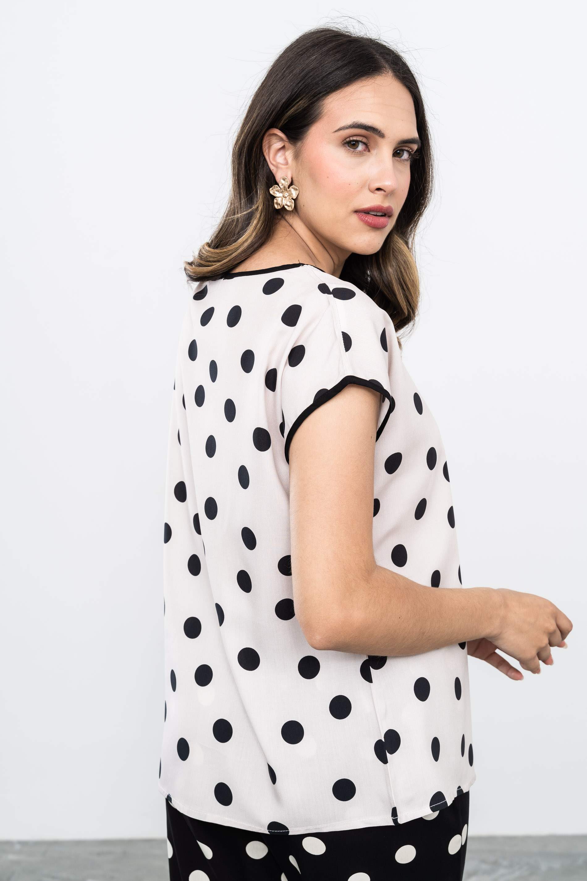 BLUSA TOPOS CRUDO