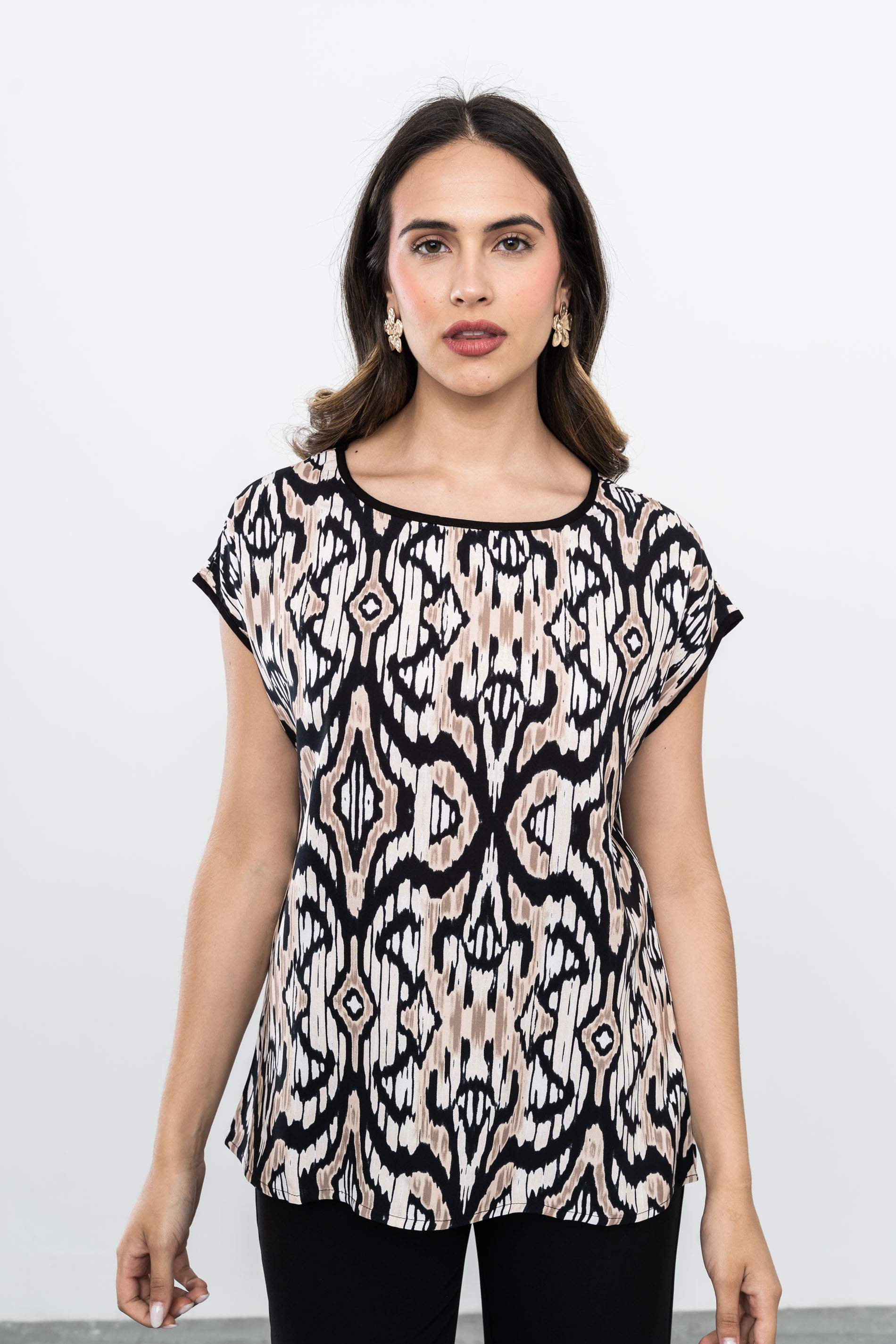 BLUSA ESTAMPADO AZTECA
