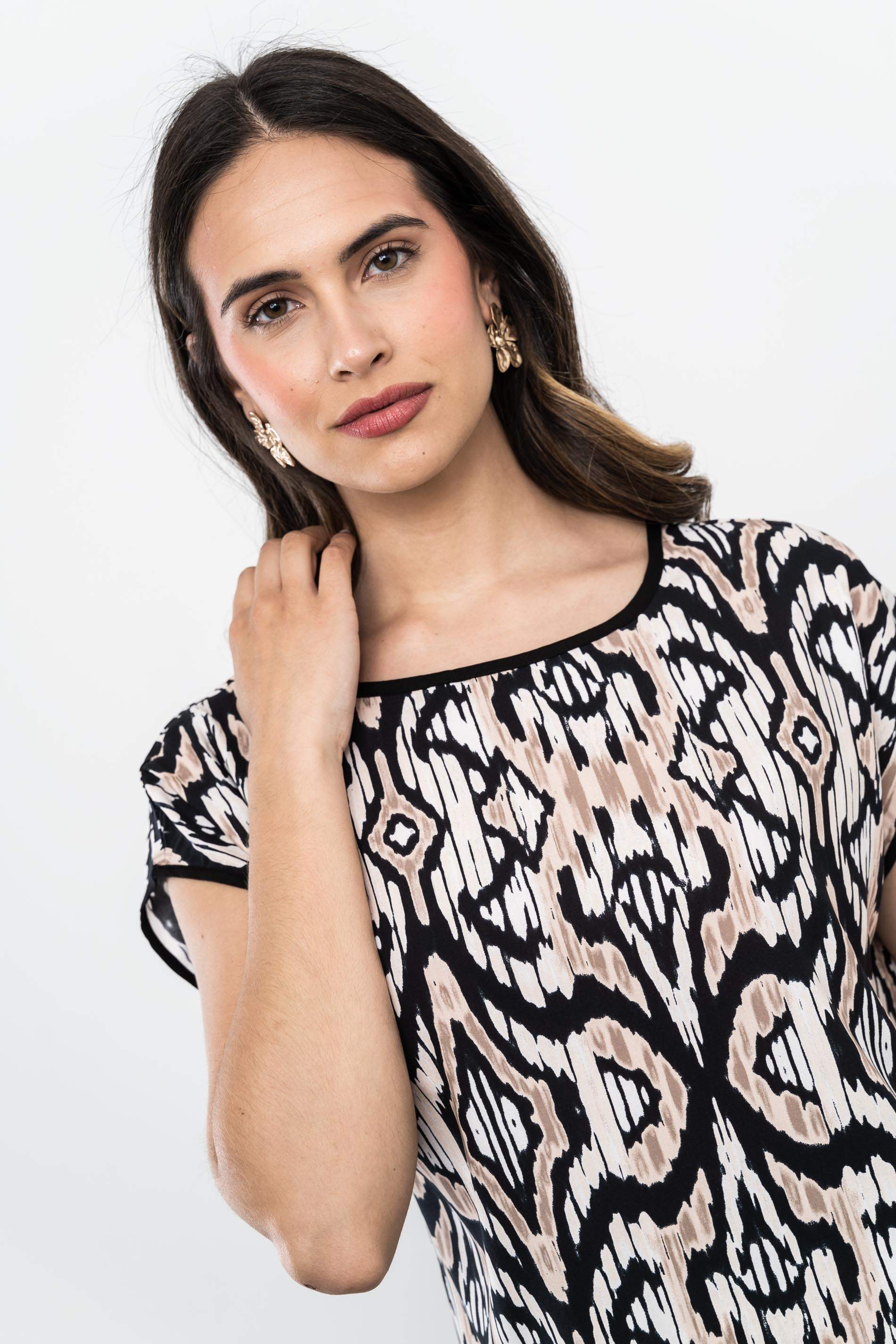 BLUSA ESTAMPADO AZTECA