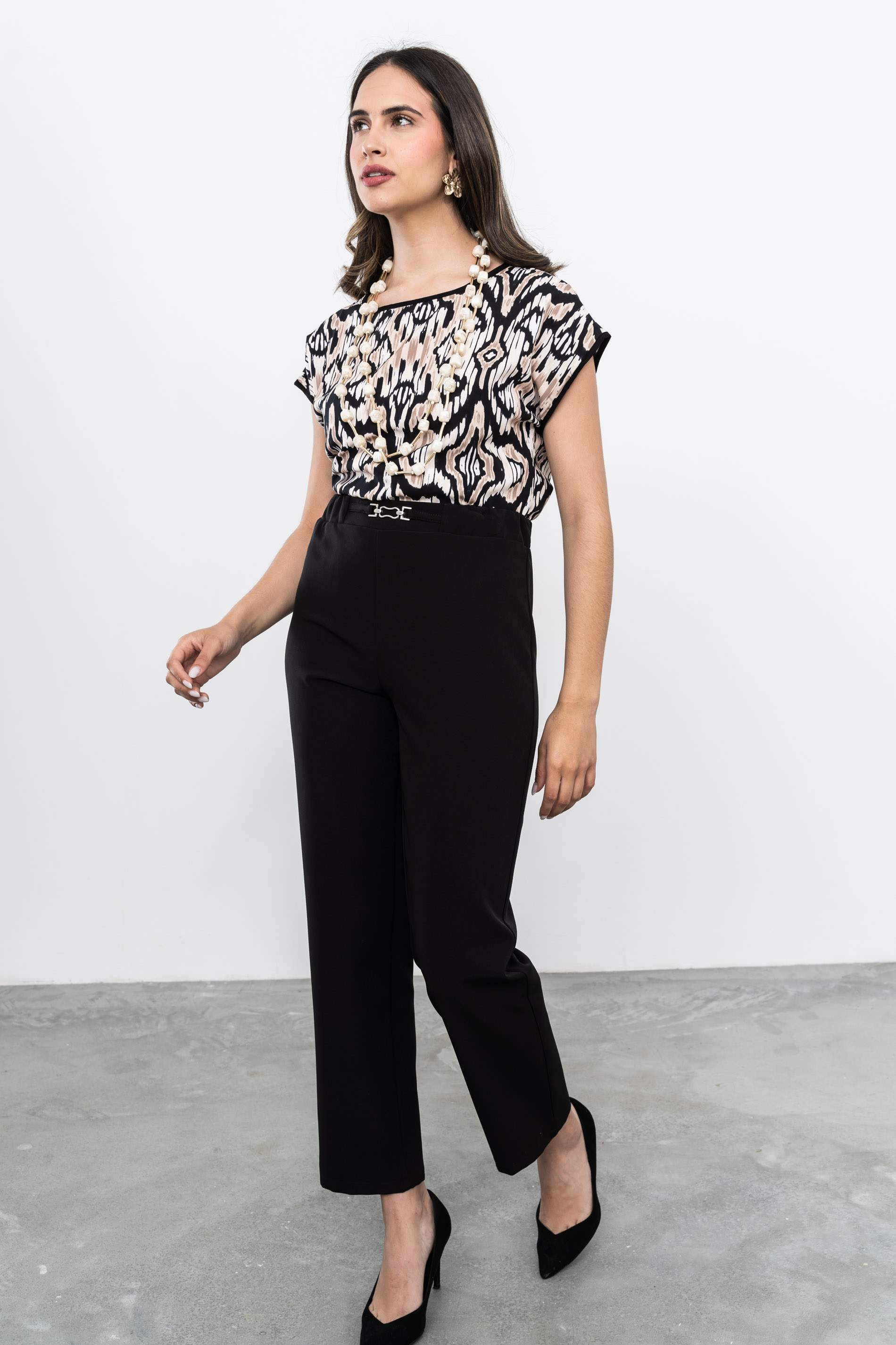 BLUSA ESTAMPADO AZTECA