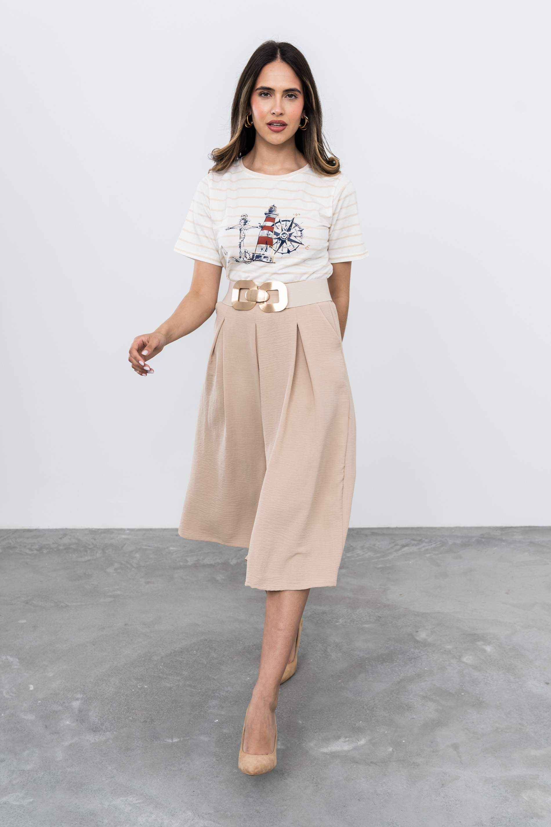 CAMISETA RAYAS BARCO ARENA