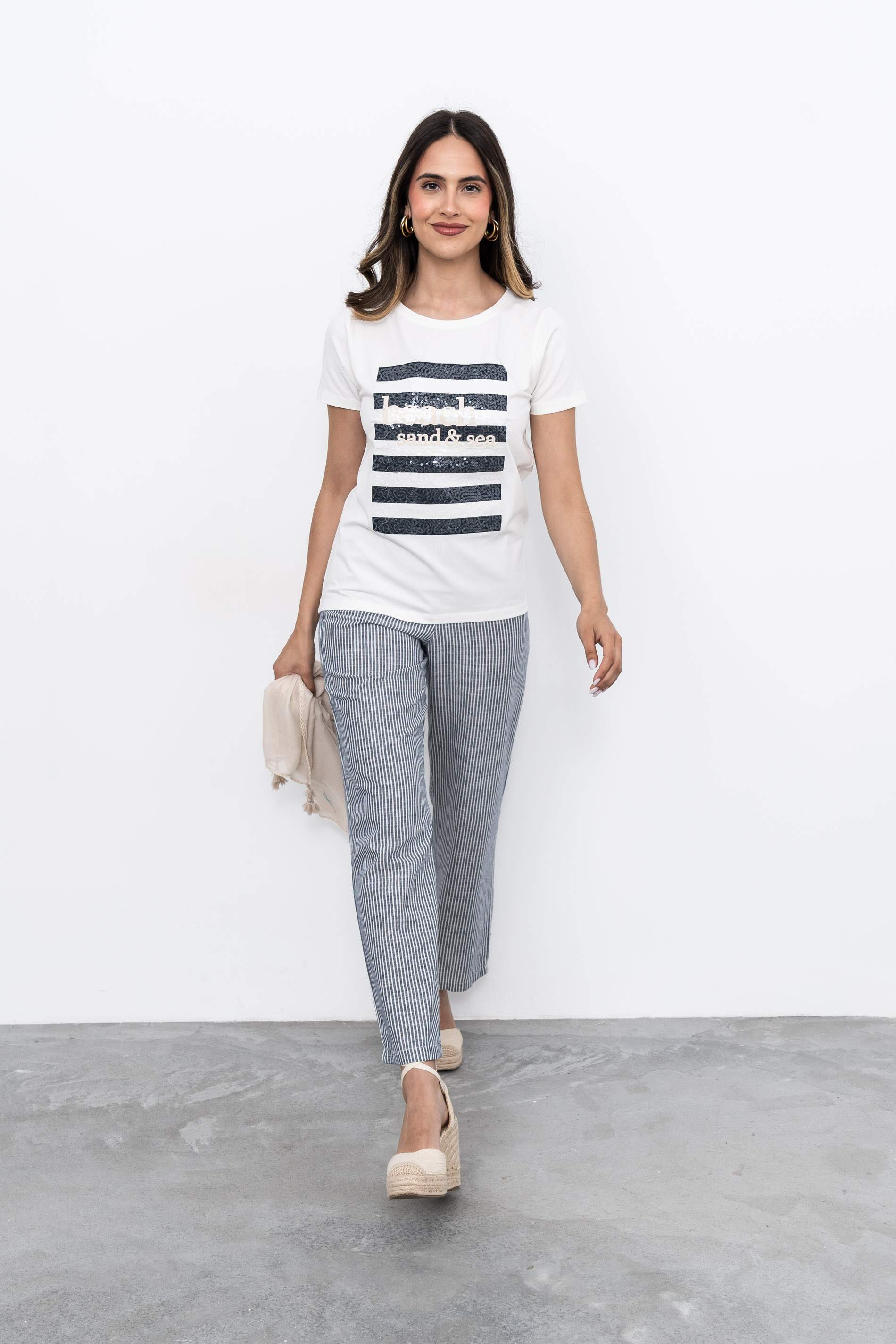 CAMISETA LENTEJUELAS