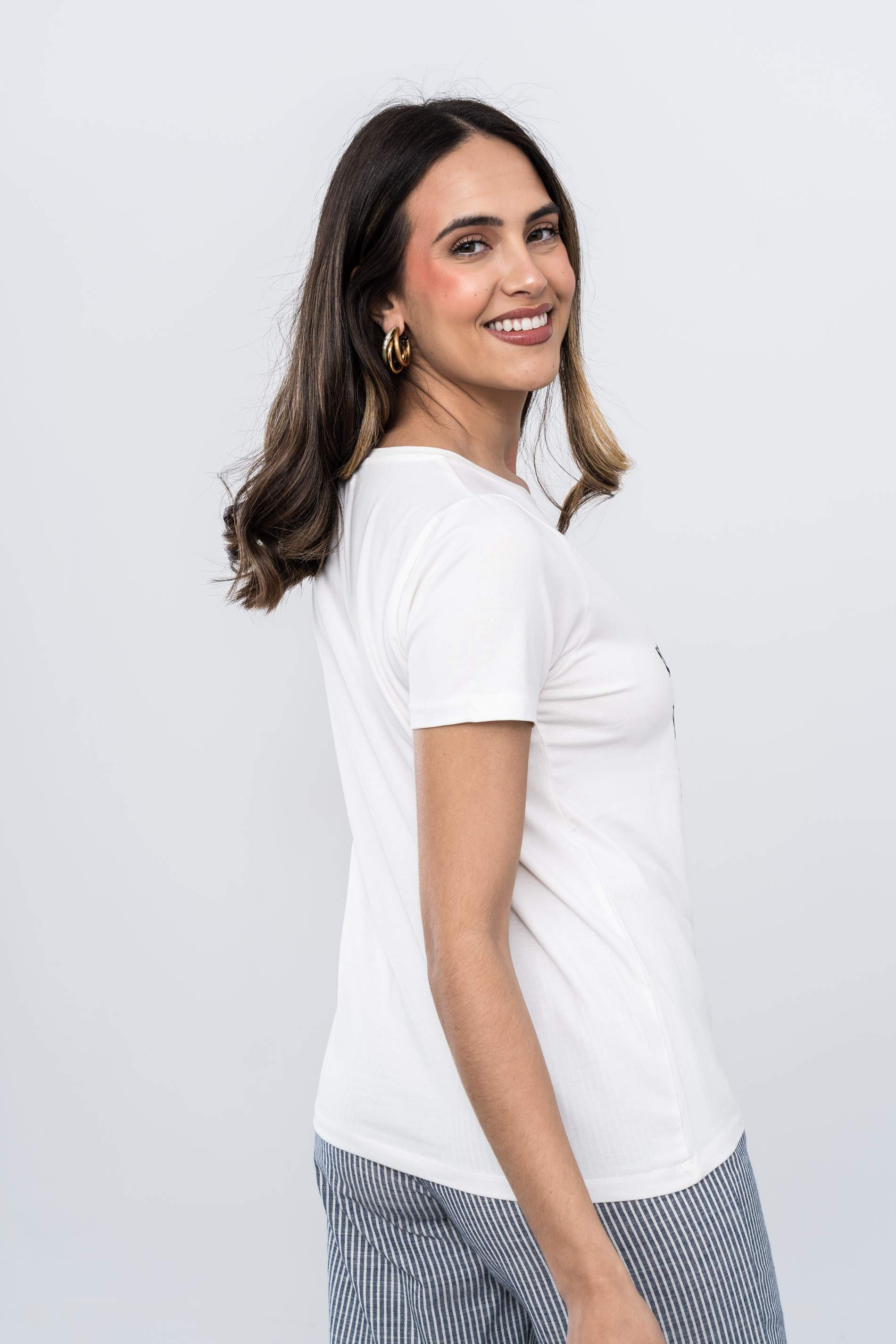 CAMISETA LENTEJUELAS