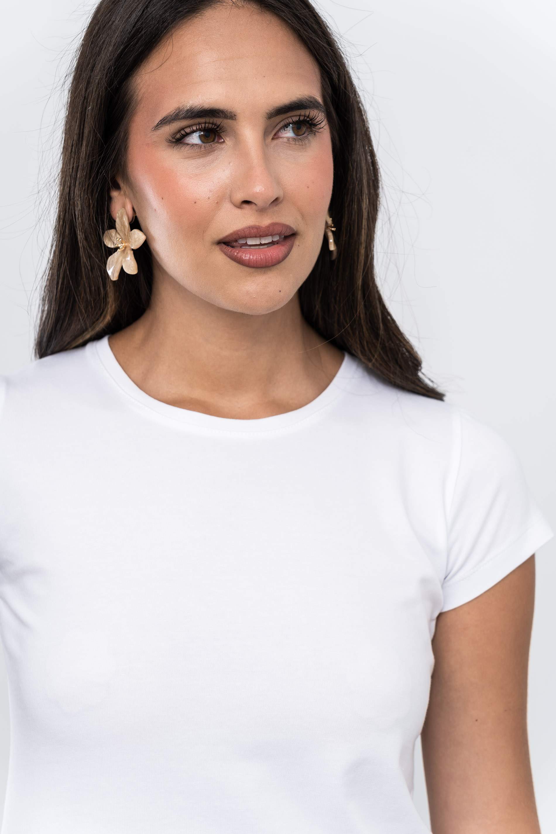 CAMISETA BASICA M/C BLANCO