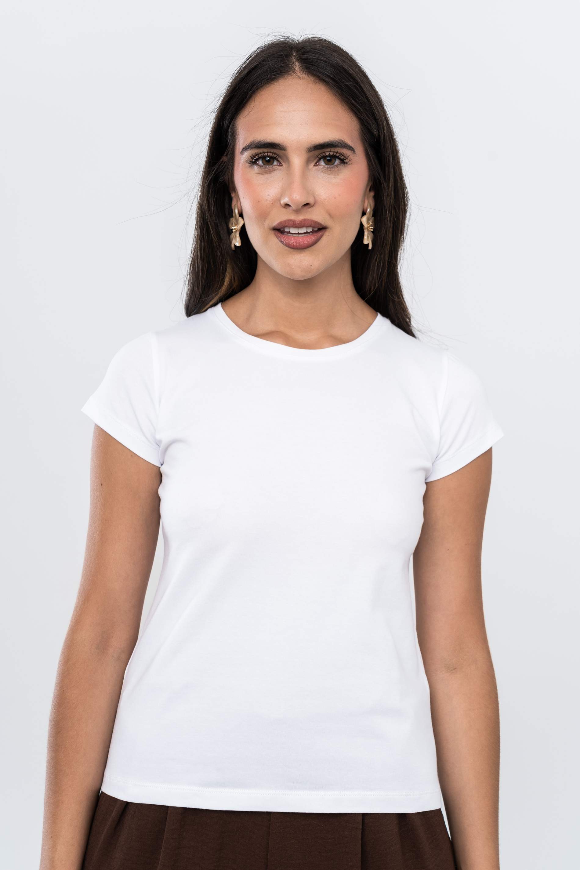CAMISETA BASICA M/C BLANCO