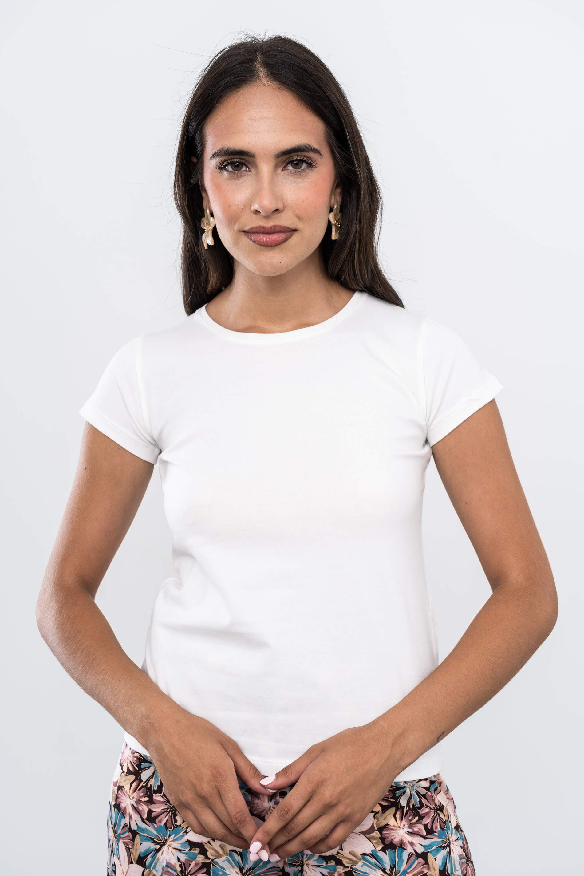 CAMISETA BÁSICA M/C CRUDO