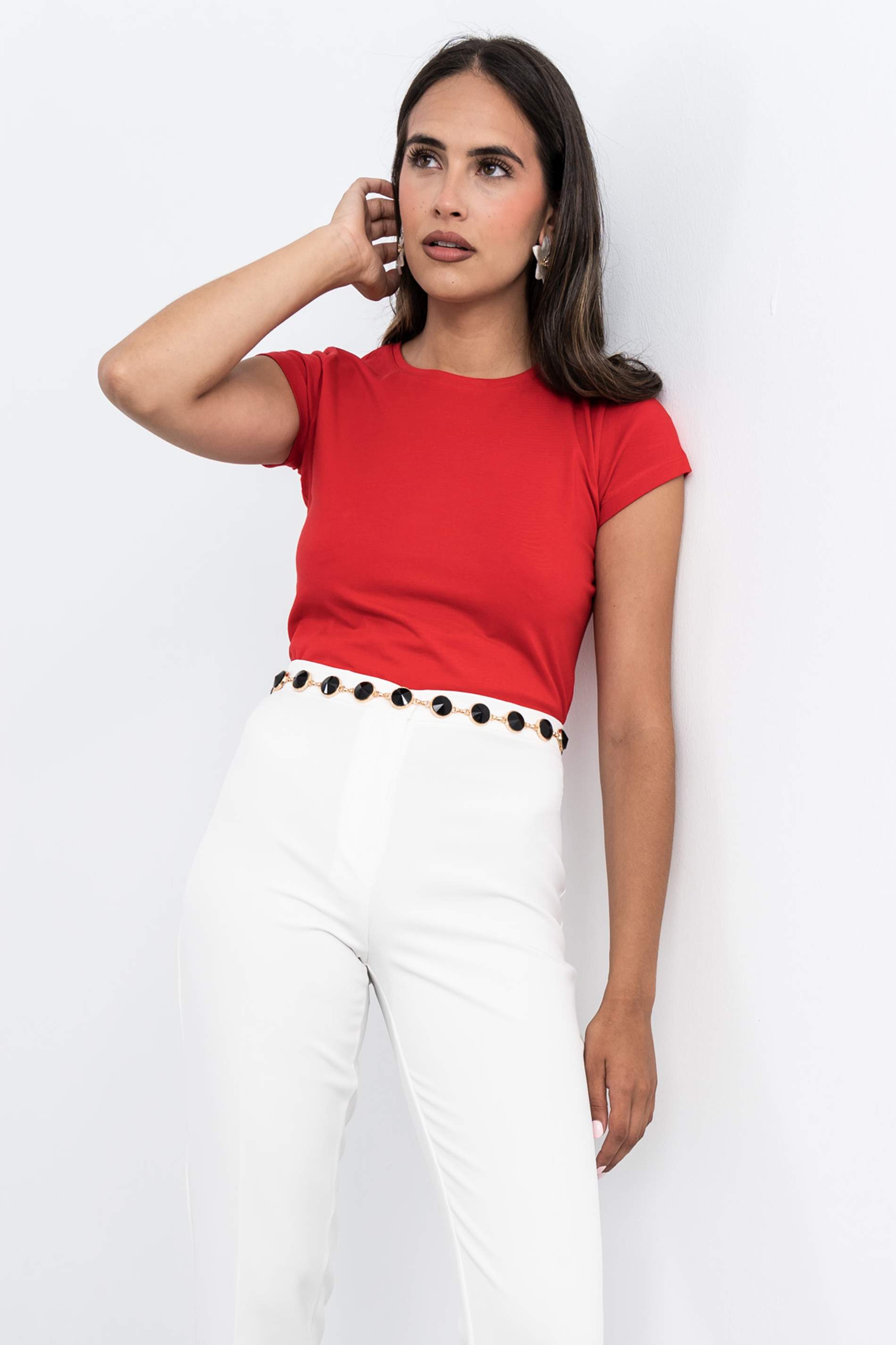 CAMISETA BÁSICA M/C ROJO