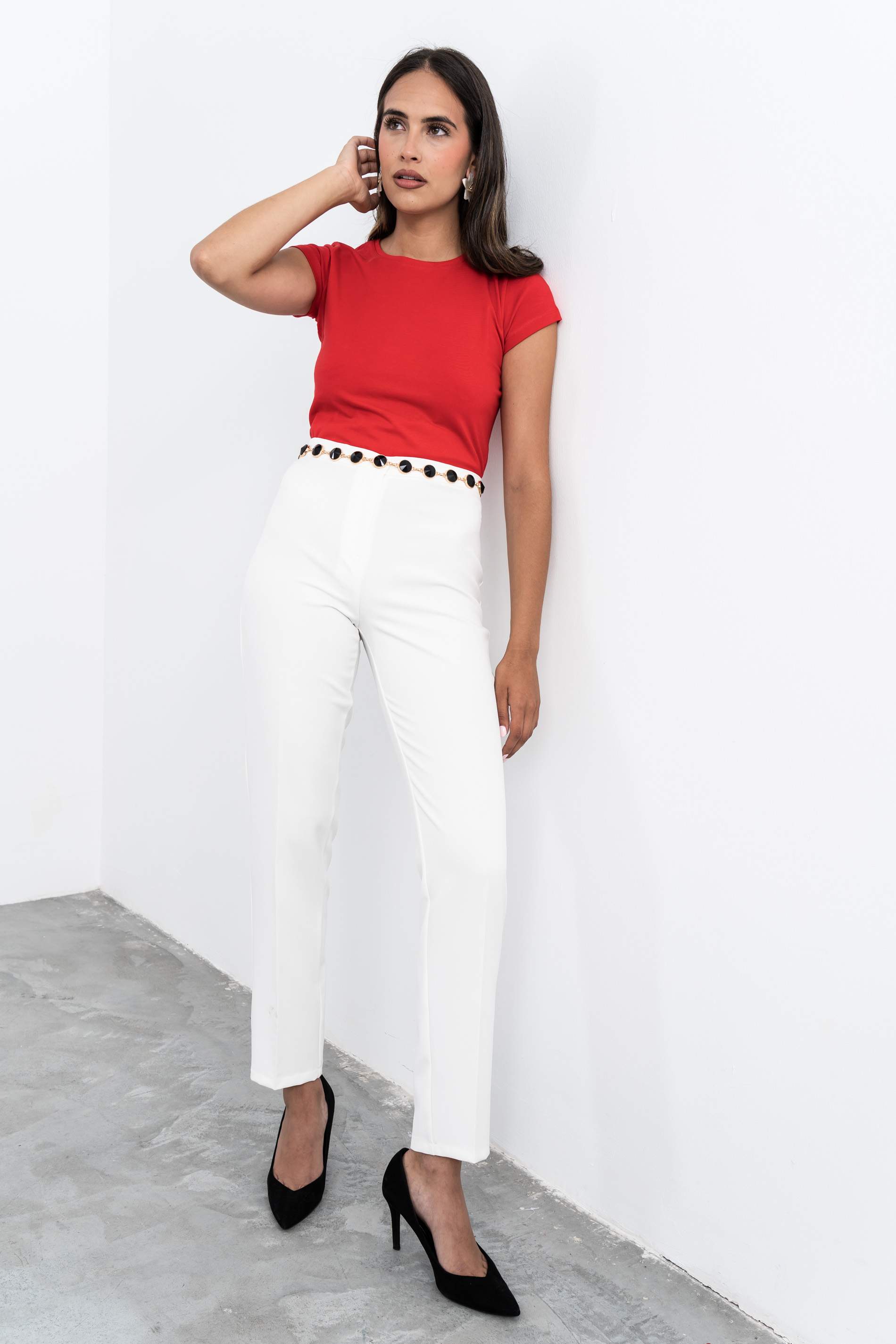 CAMISETA BÁSICA M/C ROJO