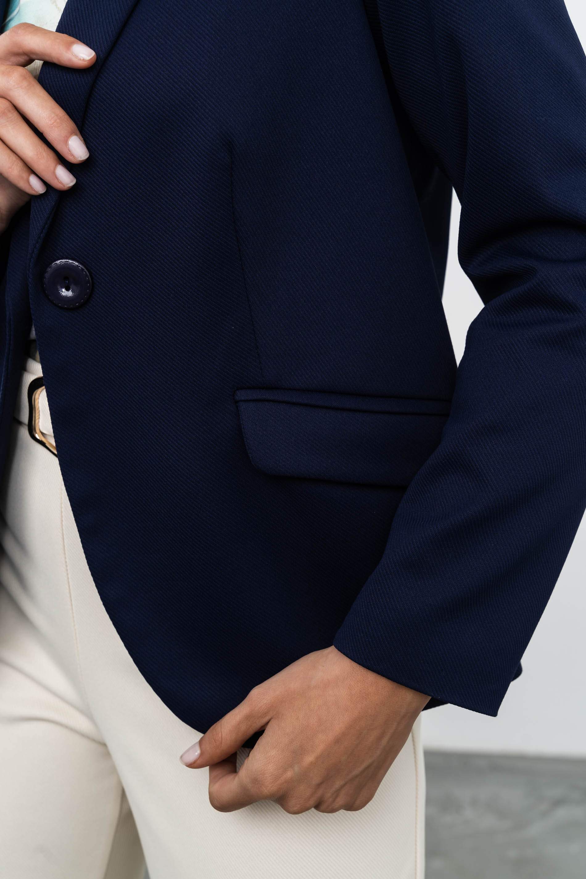 AMERICANA 1 BOTÓN MARINO