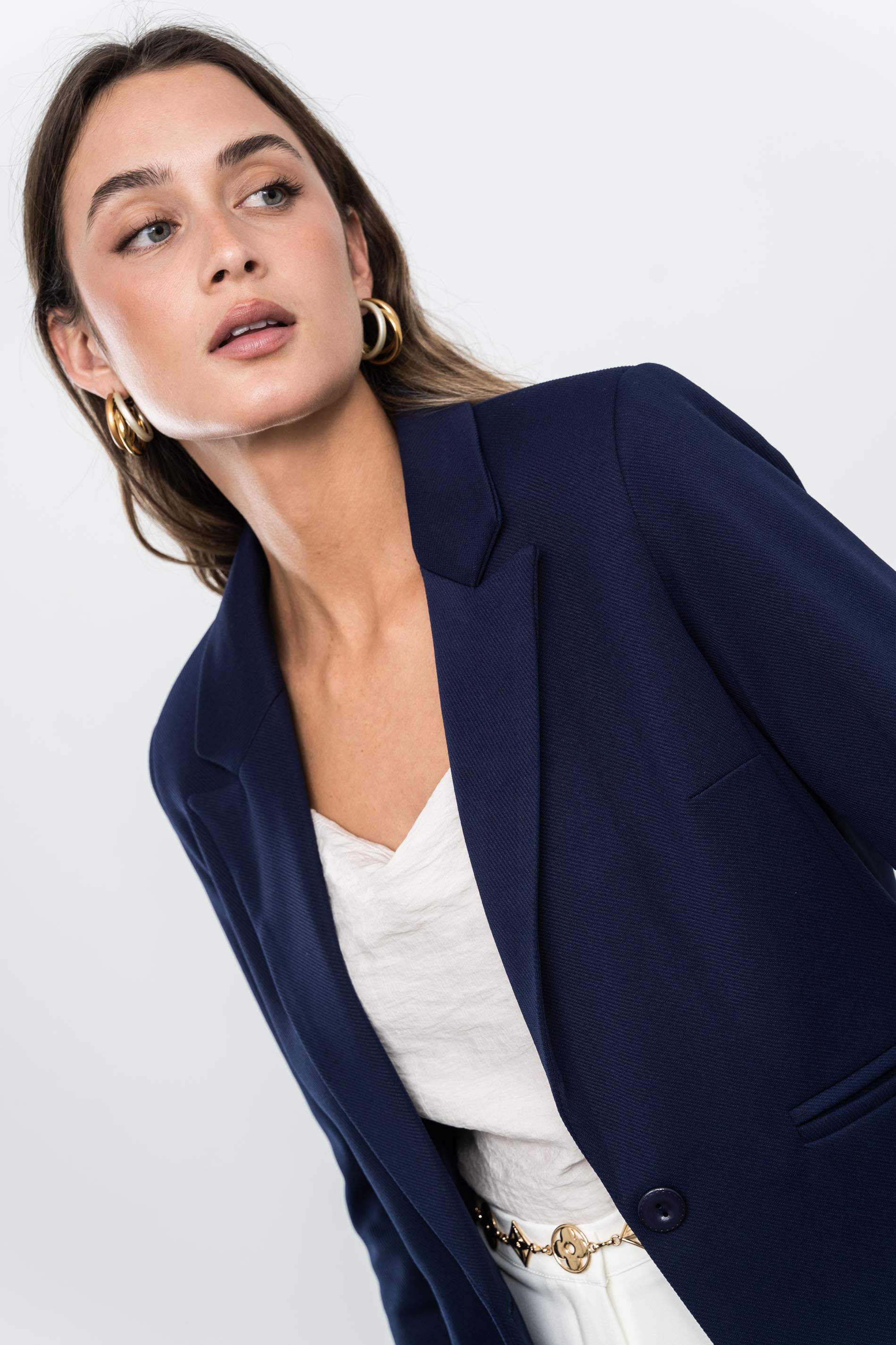 AMERICANA BOTÓN CORTA MARINO