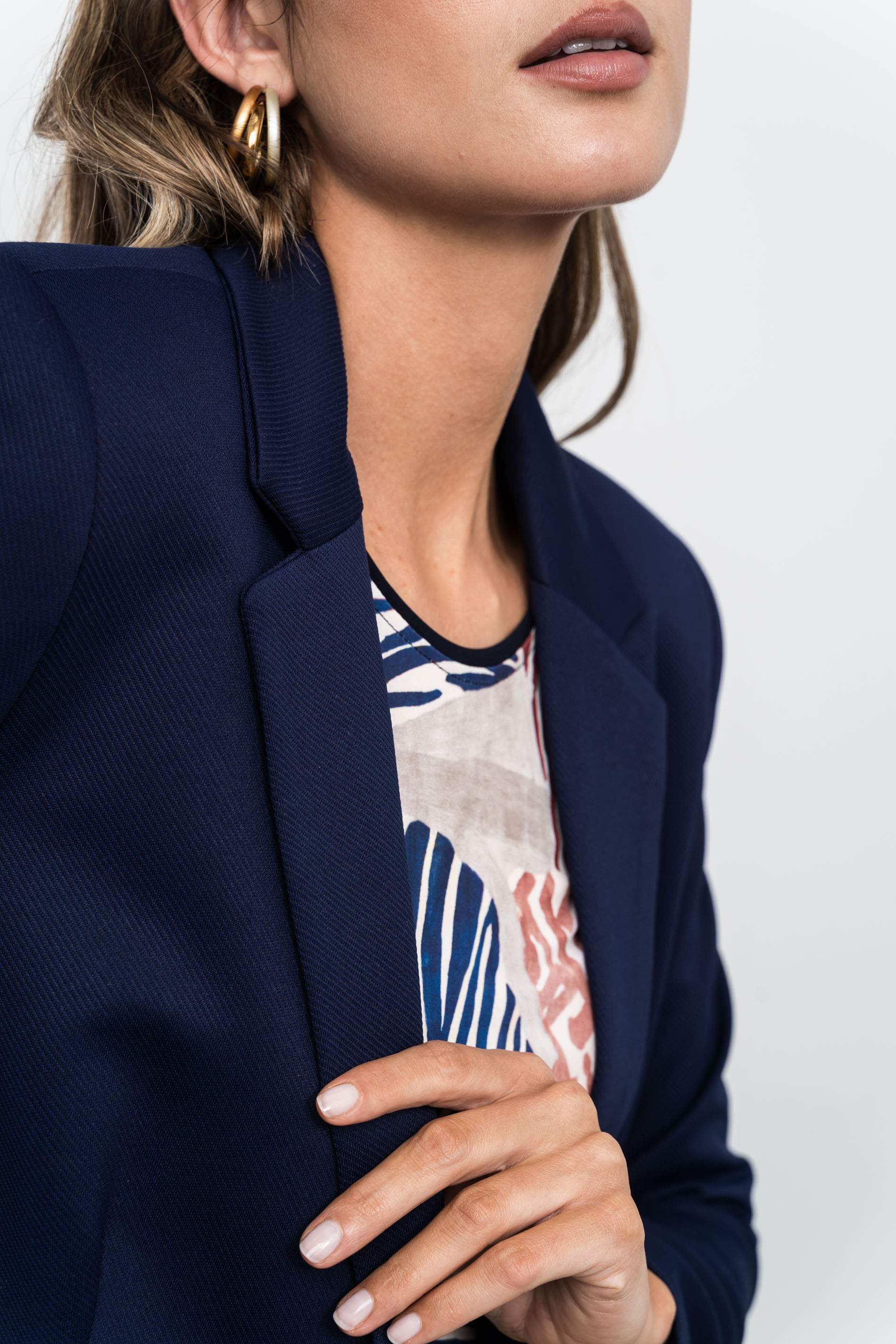 AMERICANA DOBLE BOTÓN MARINO