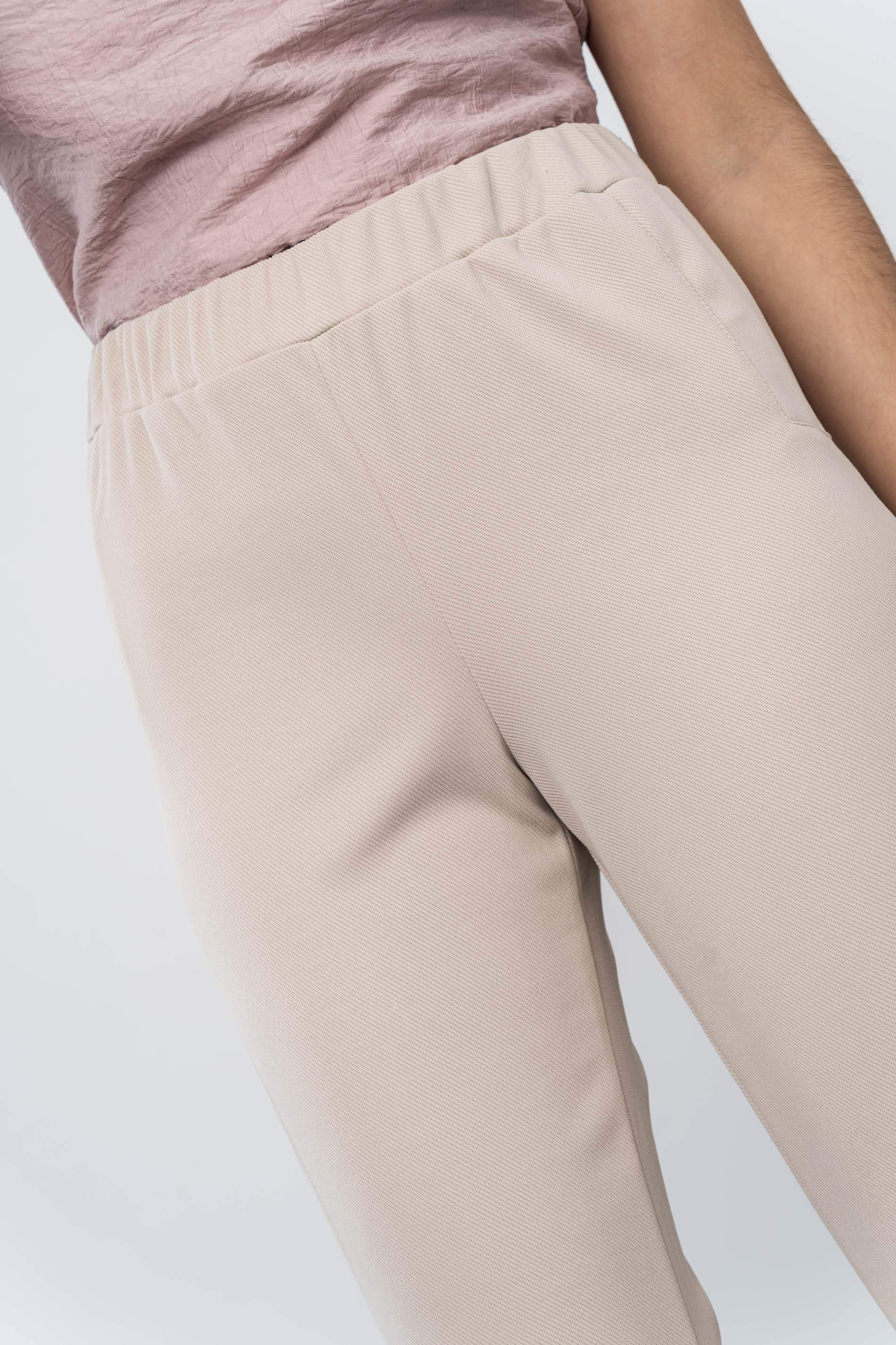 PANTALÓN RECTO BEIGE