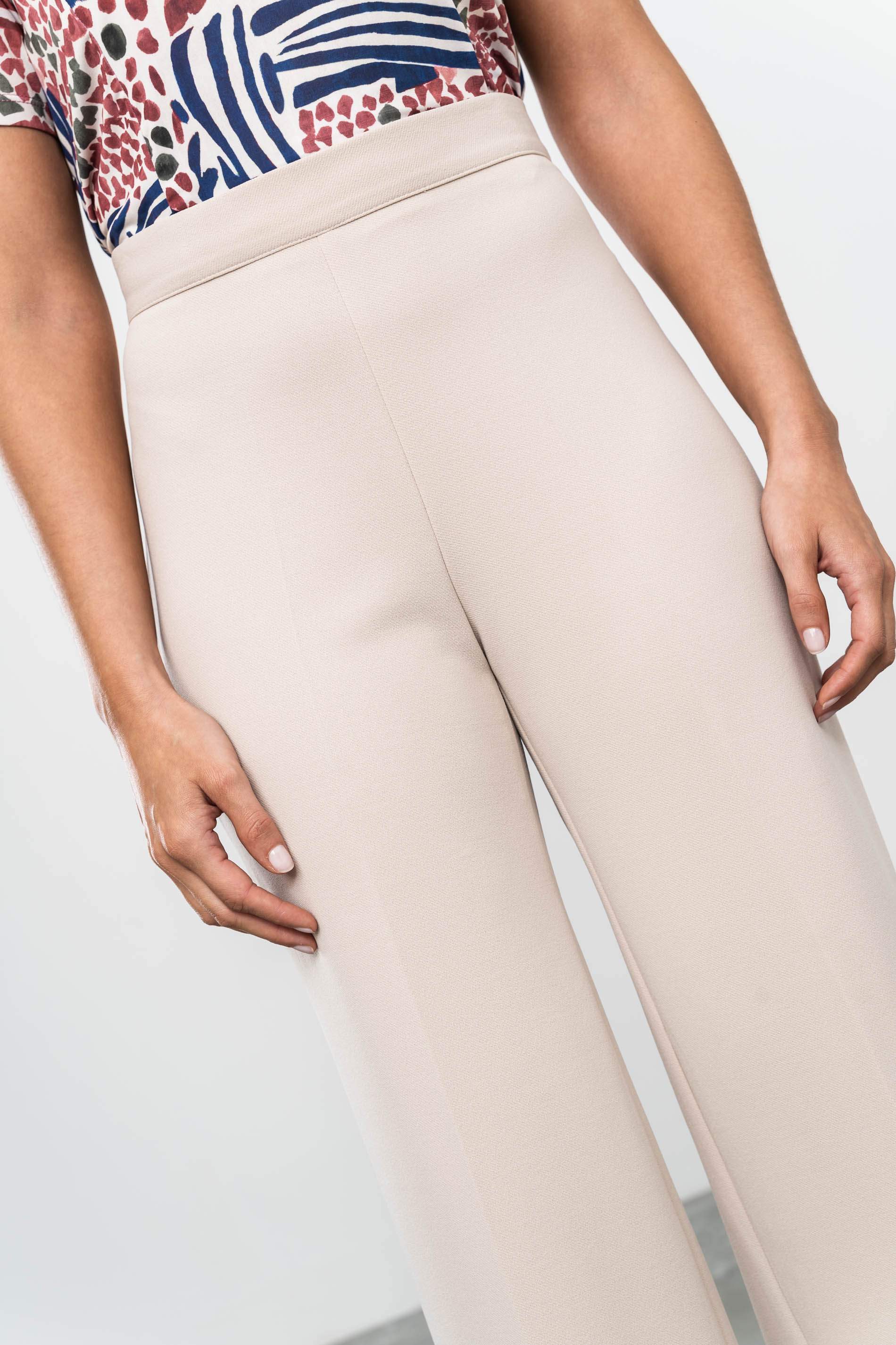 PANTALÓN VESTIR ANCHO ARENA