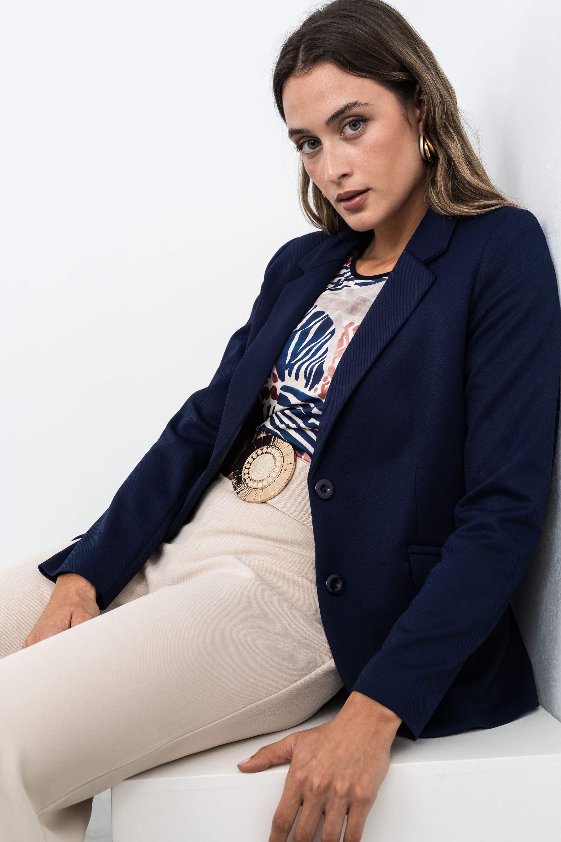 PANTALÓN VESTIR ANCHO ARENA