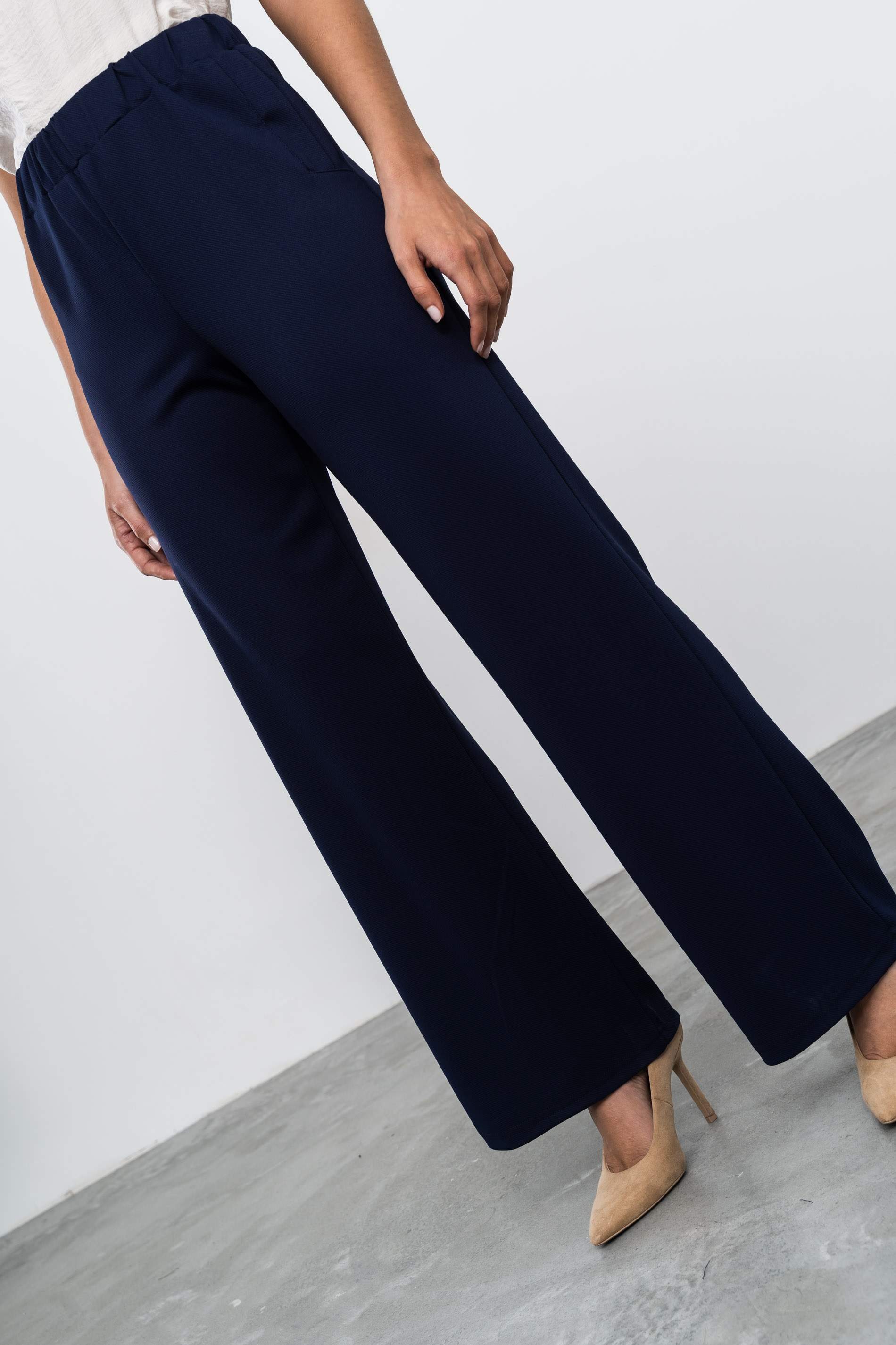 PANTALÓN ANCHO MARINO