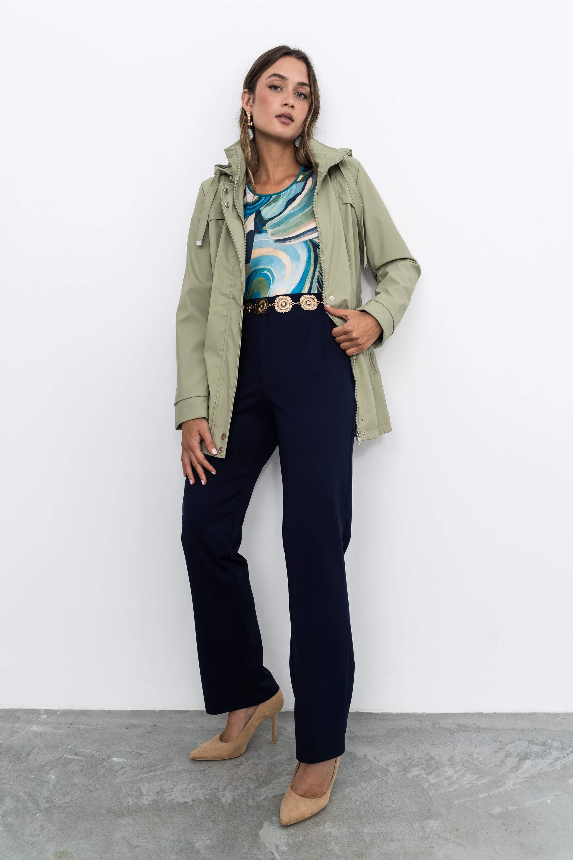 PANTALÓN RECTO MARINO