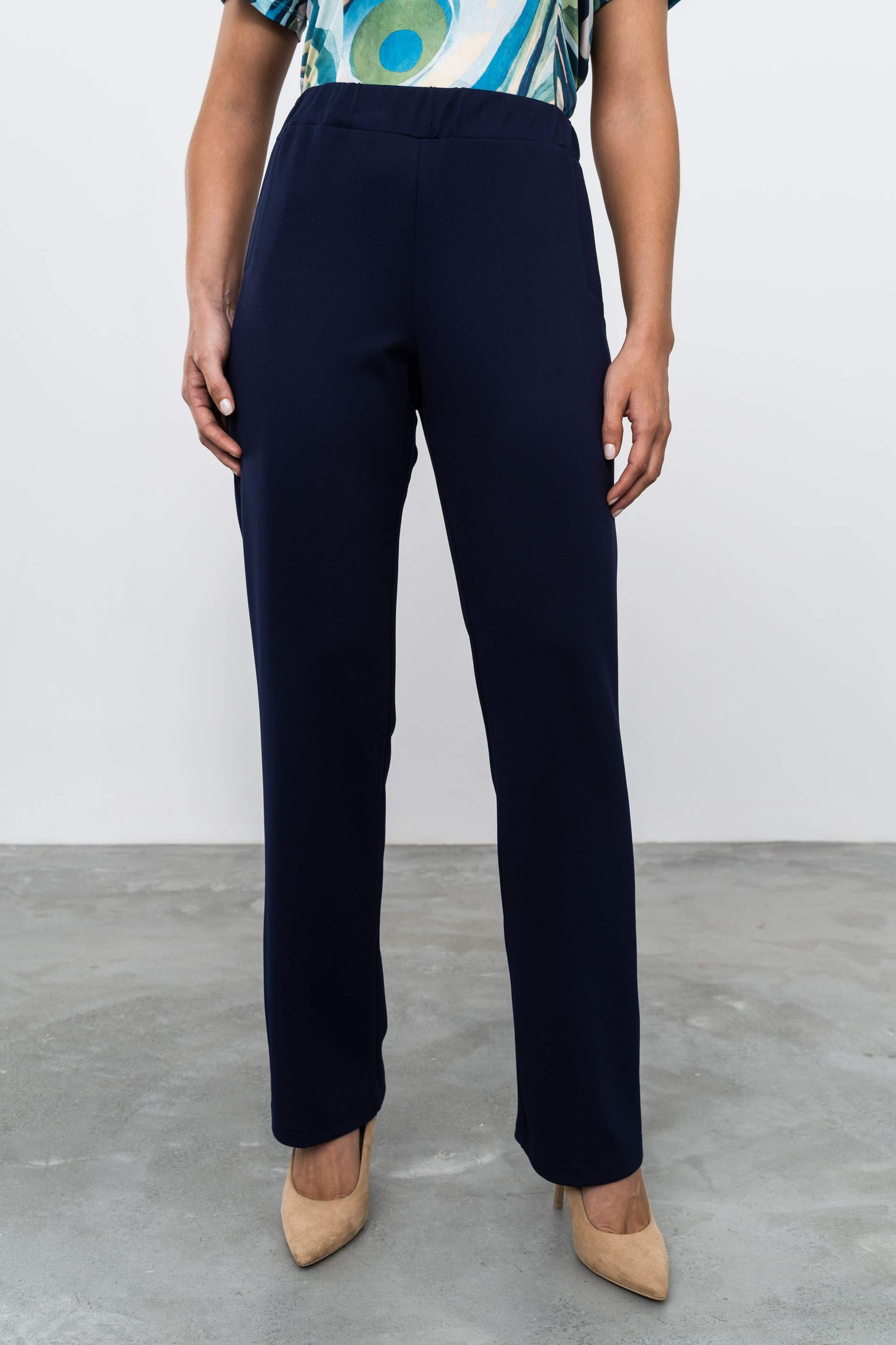 PANTALÓN RECTO MARINO