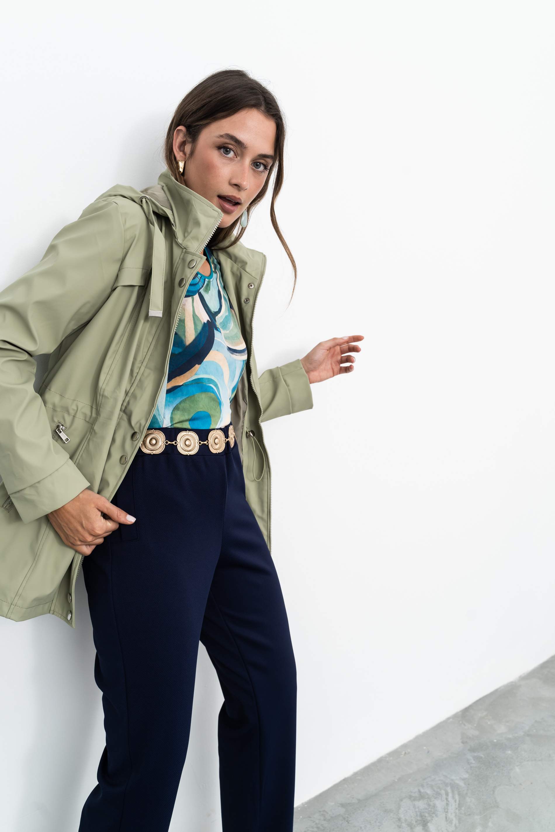 PANTALÓN RECTO MARINO