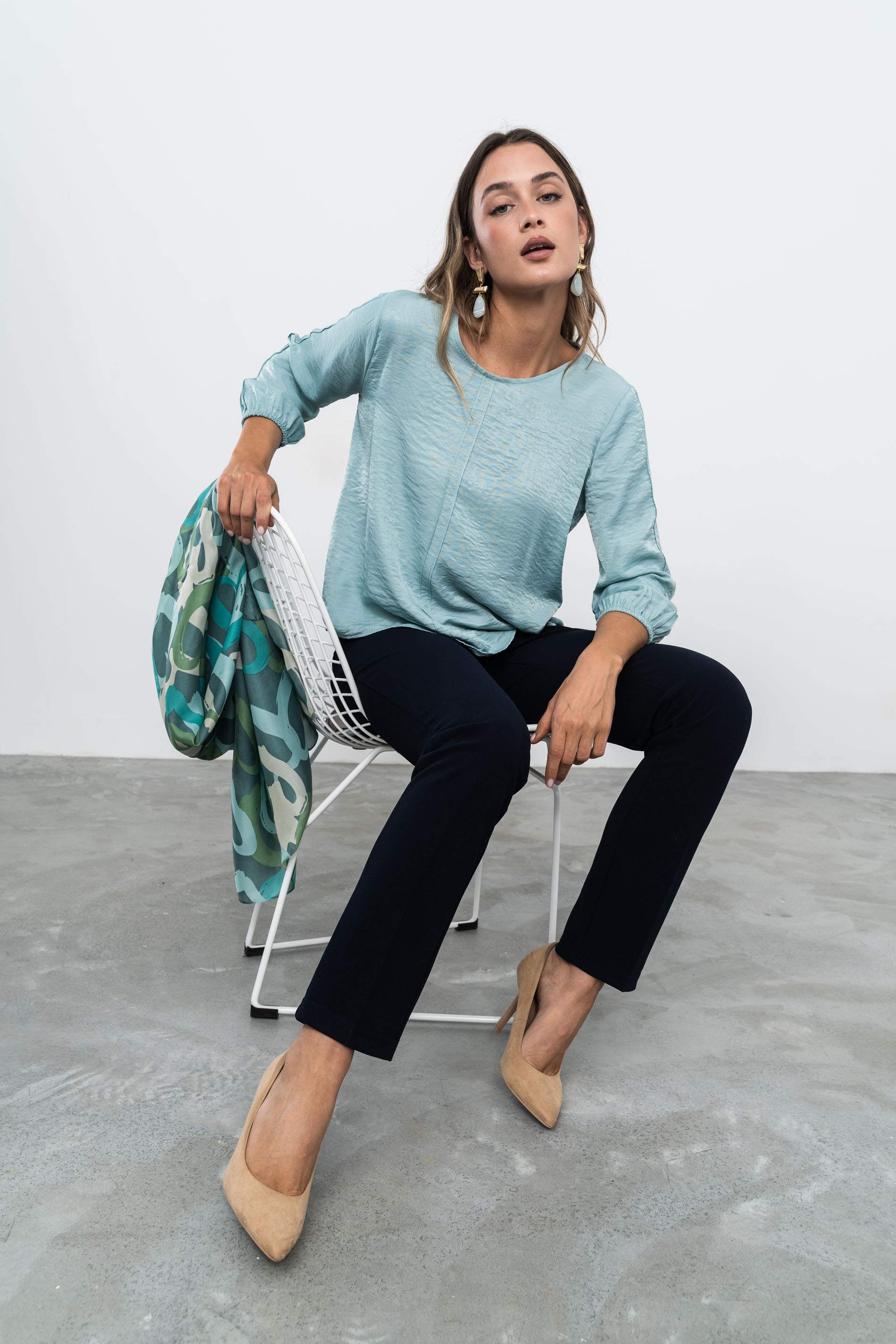 PANTALÓN GOMA CINTURA MARINO