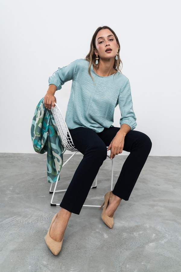 PANTALÓN GOMA CINTURA MARINO