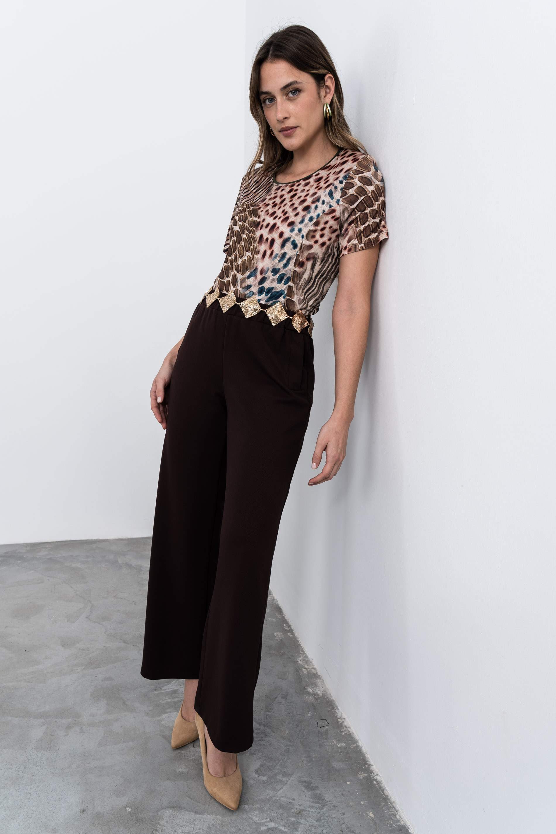 PANTALÓN ANCHO CHOCOLATE