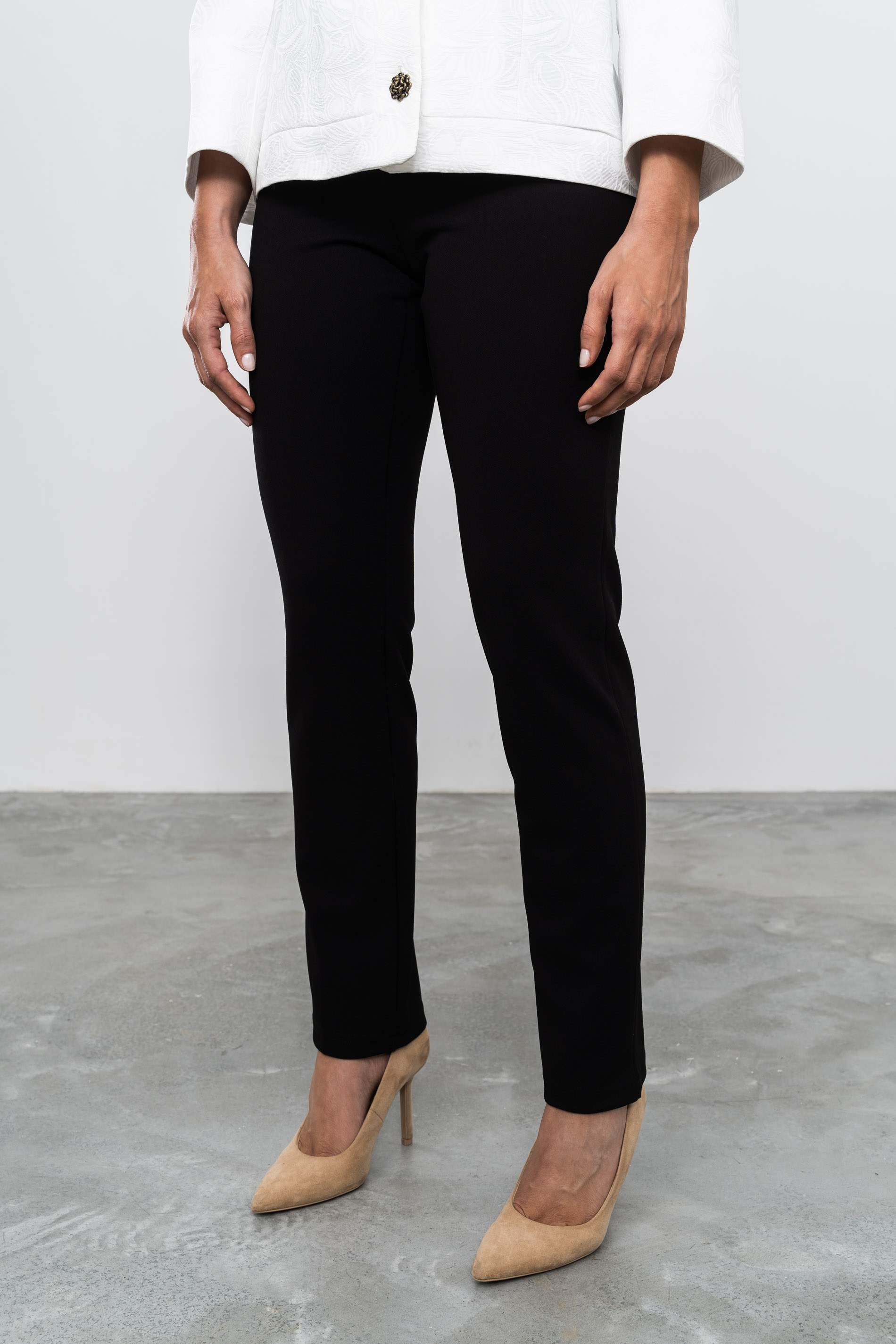 PANTALÓN GOMA CINTURA NEGRO