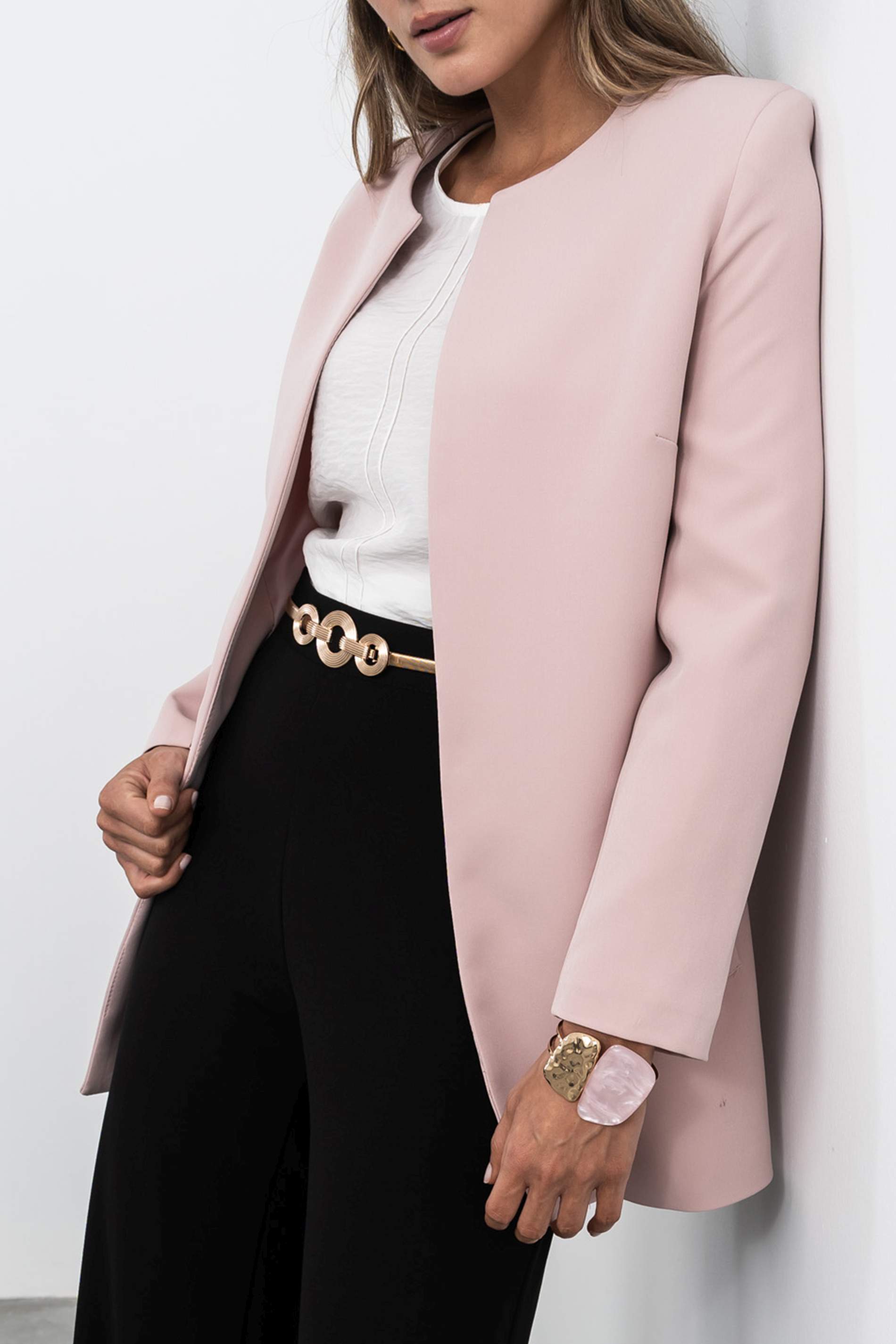 PANTALÓN VESTIR ANCHO NEGRO