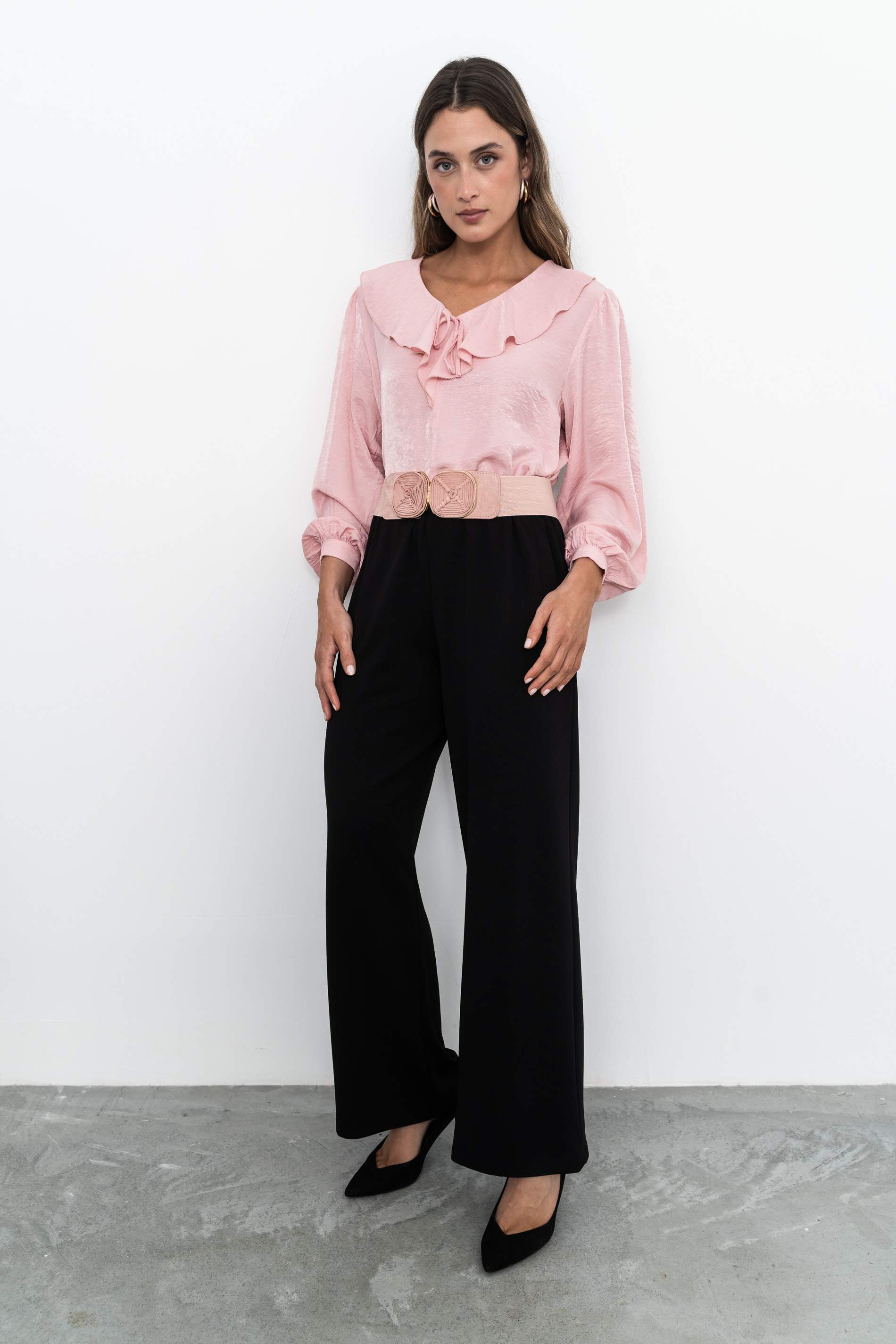 PANTALÓN ANCHO NEGRO