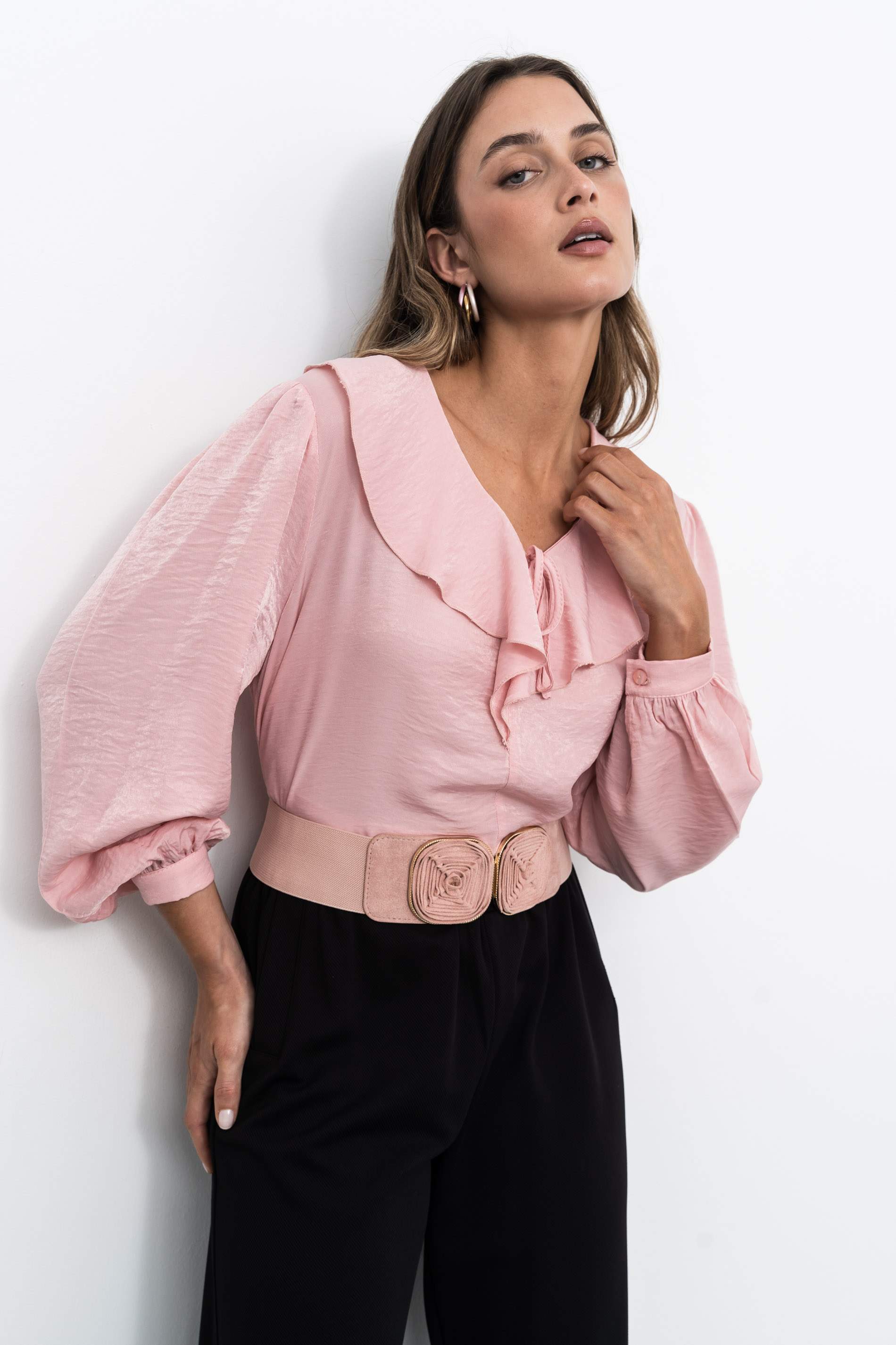 PANTALÓN ANCHO NEGRO