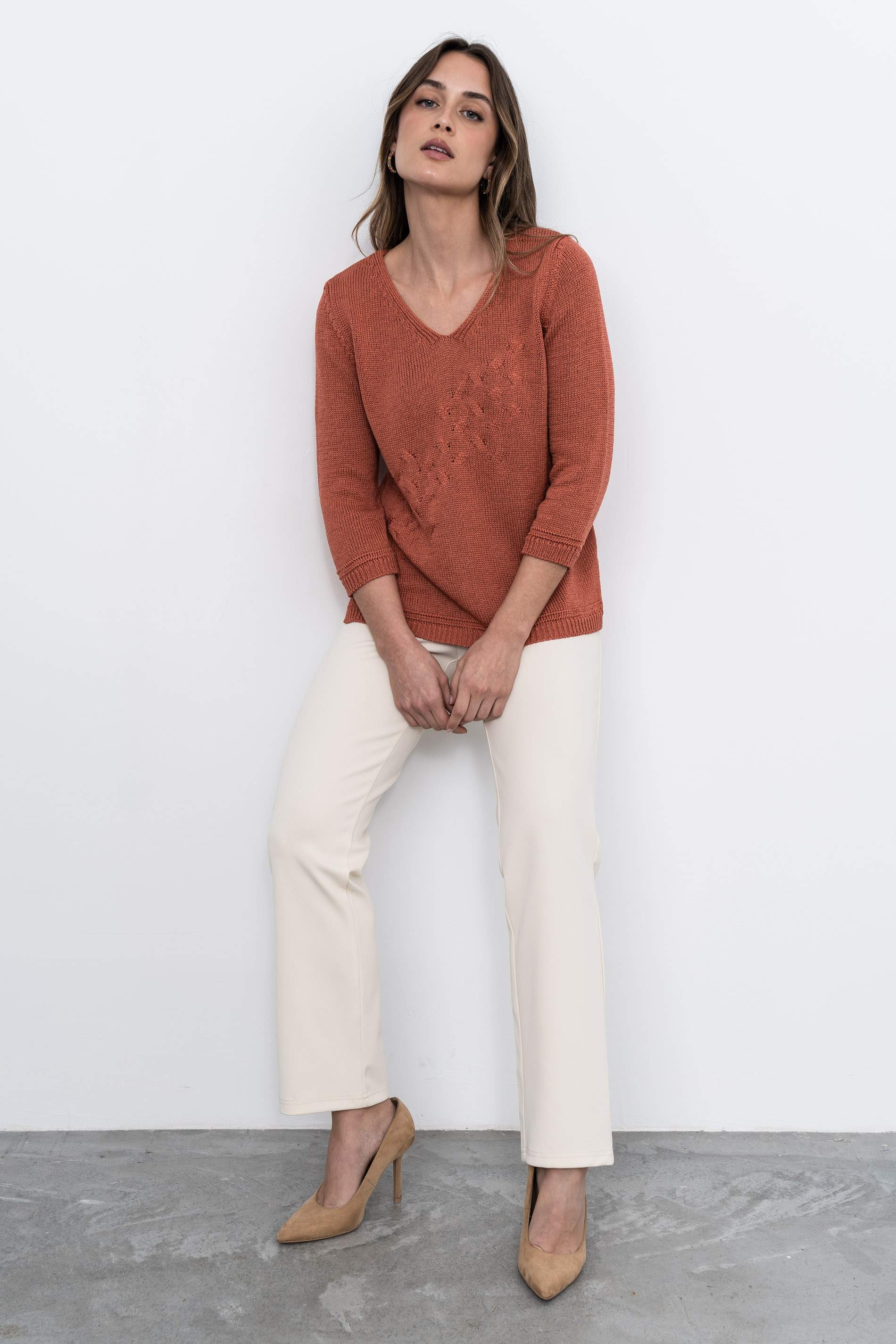 PANTALÓN RECTO CRUDO