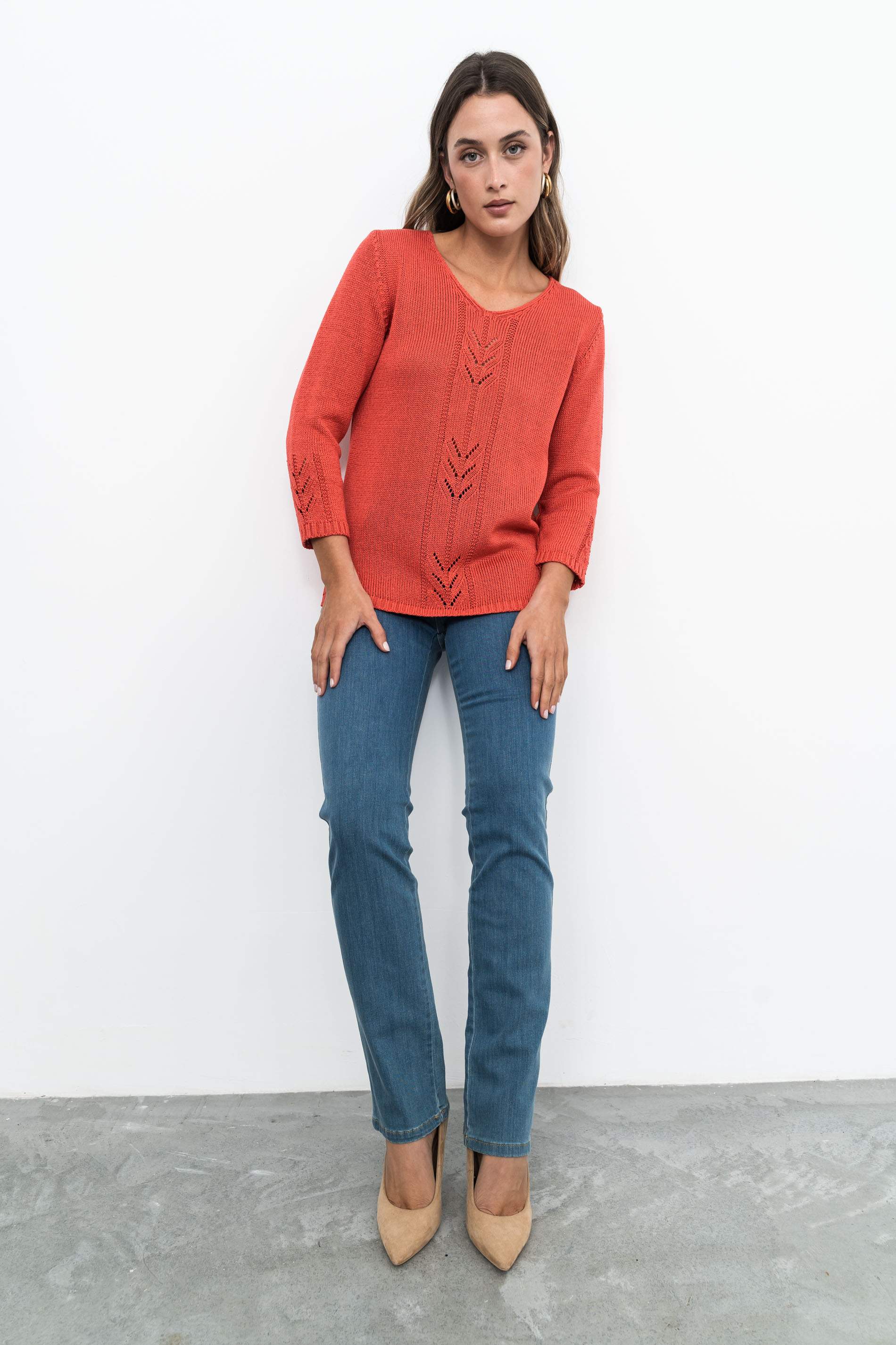 PANTALÓN VAQUERO RECTO AZUL