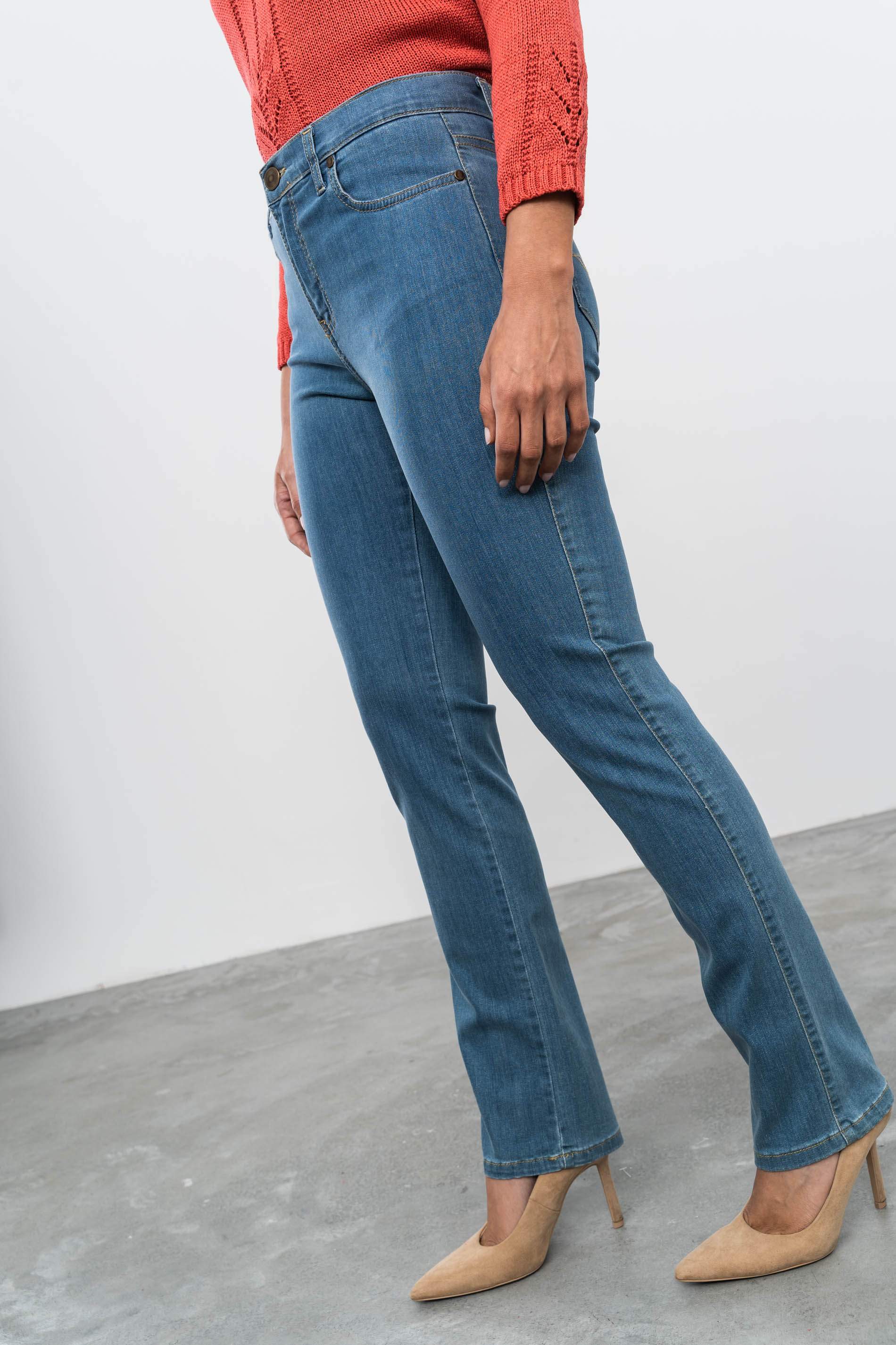 PANTALÓN VAQUERO RECTO AZUL