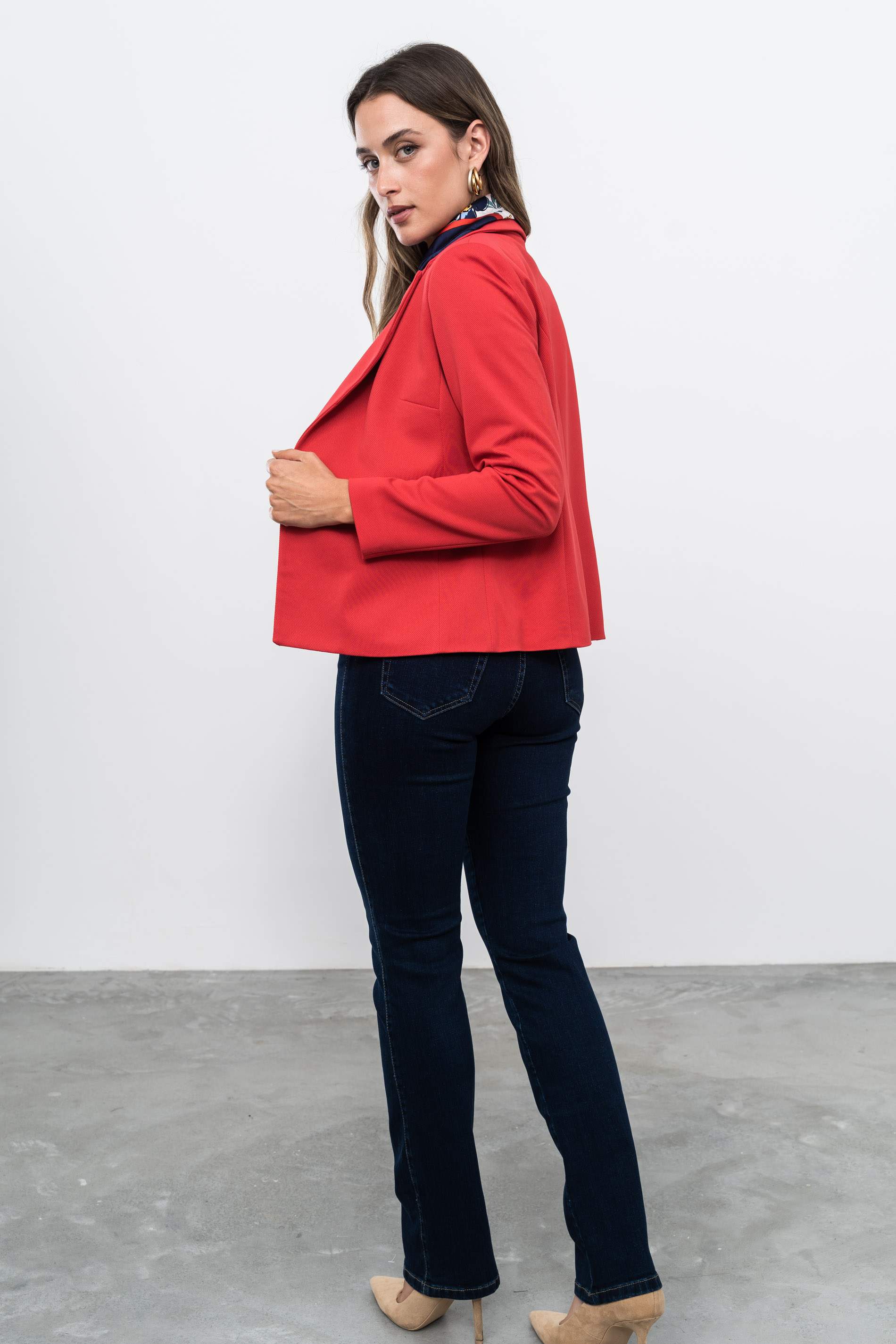 PANTALÓN VAQUERO RECTO MARINO