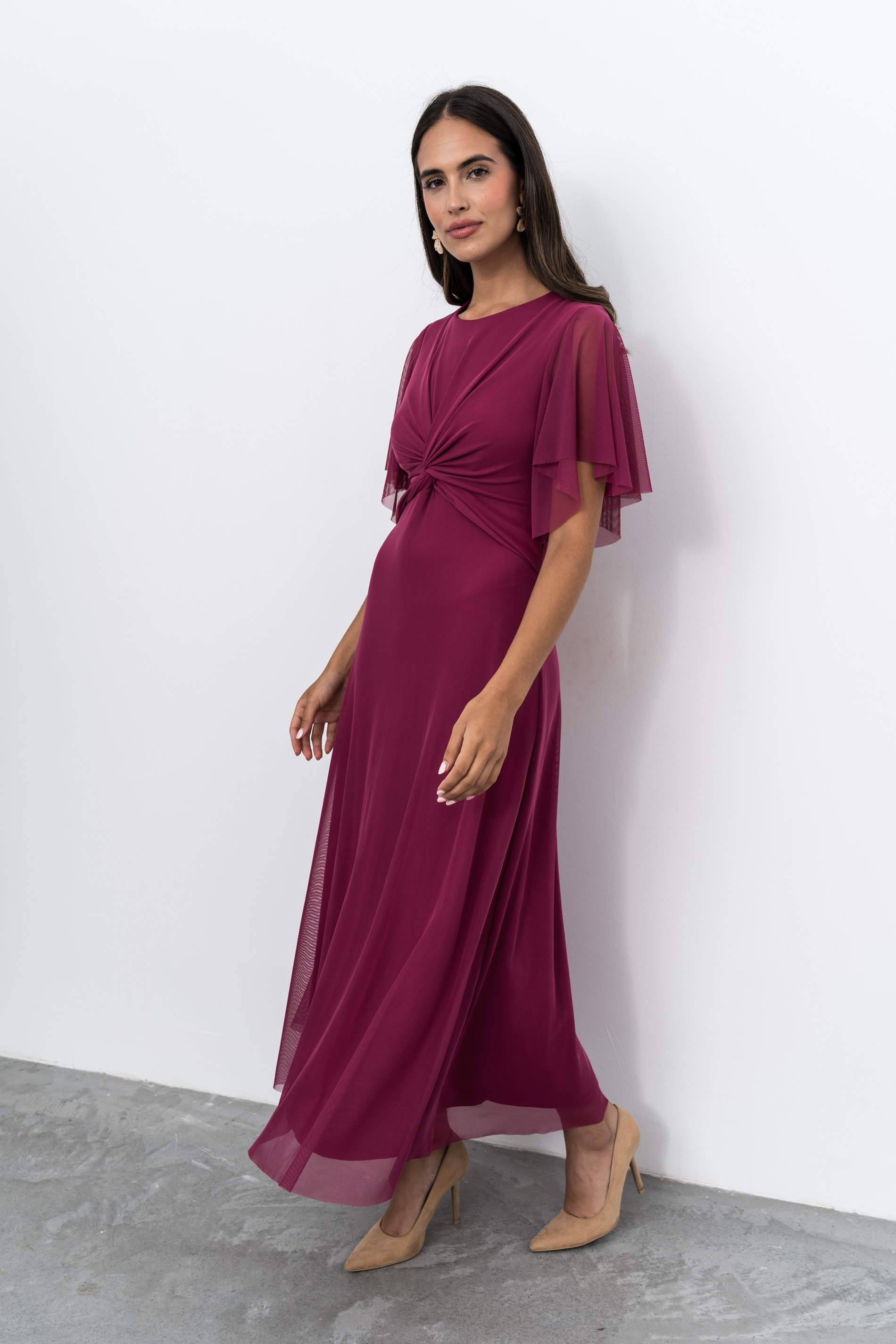 VESTIDO TUL NUDO