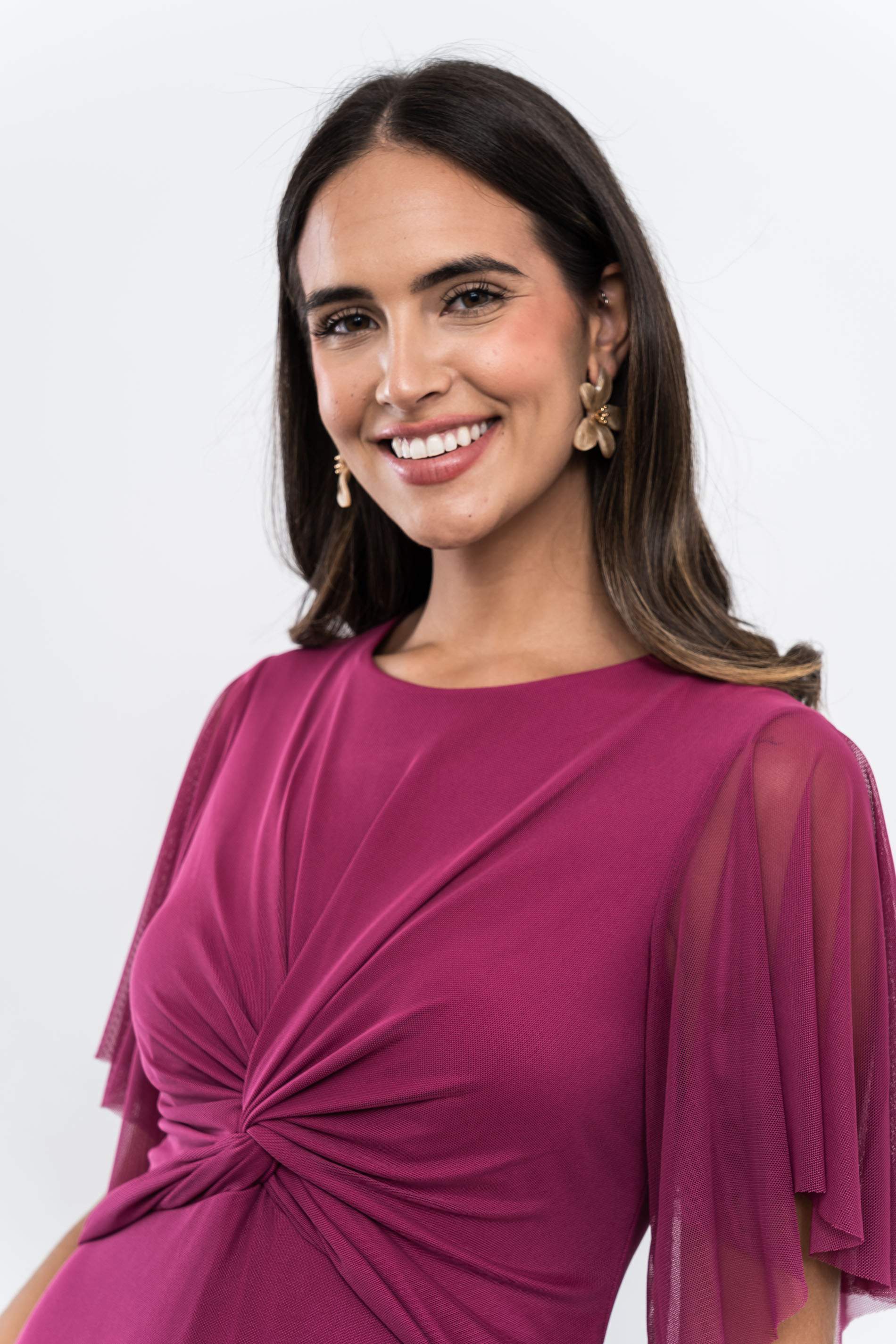 VESTIDO TUL NUDO