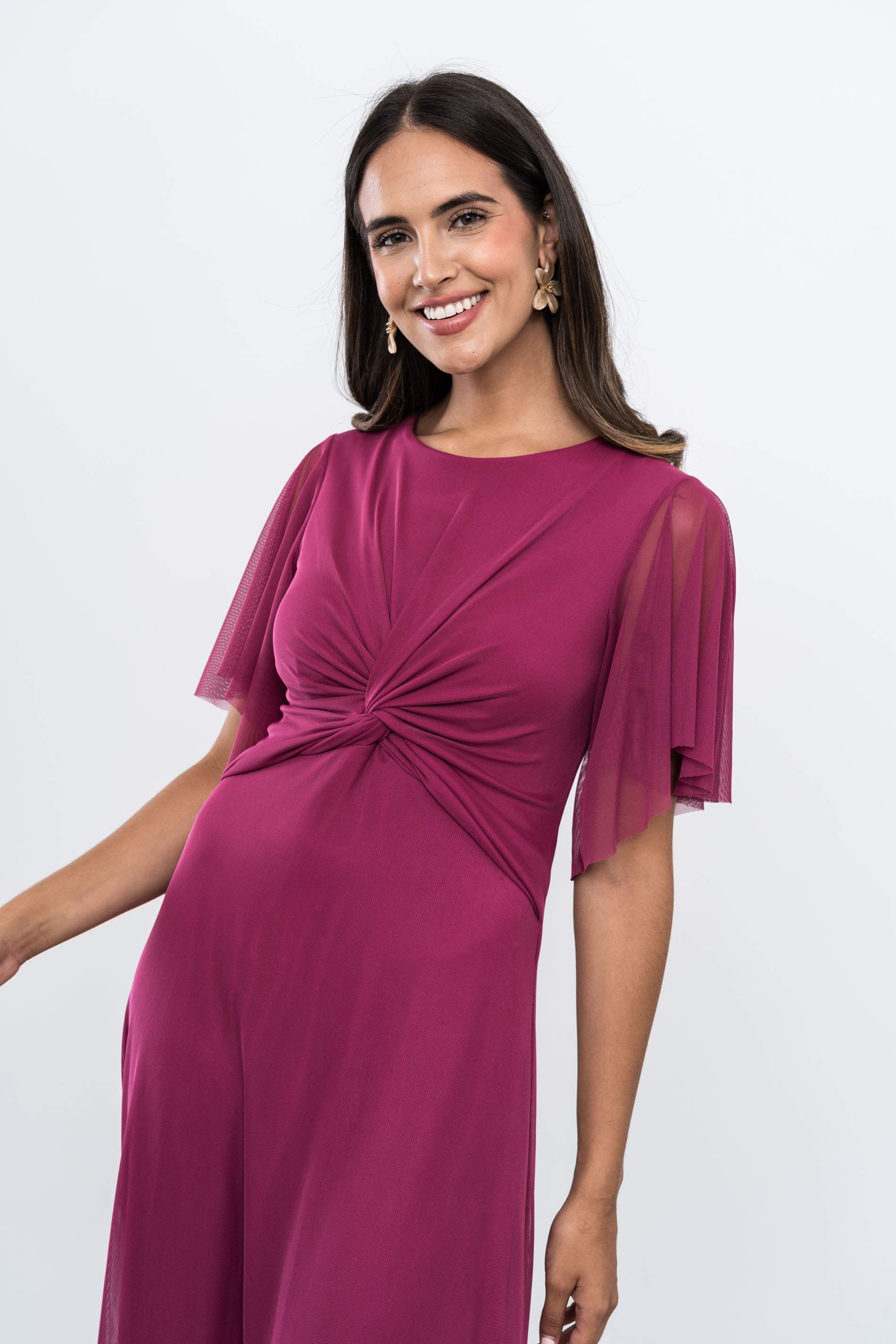 VESTIDO TUL NUDO
