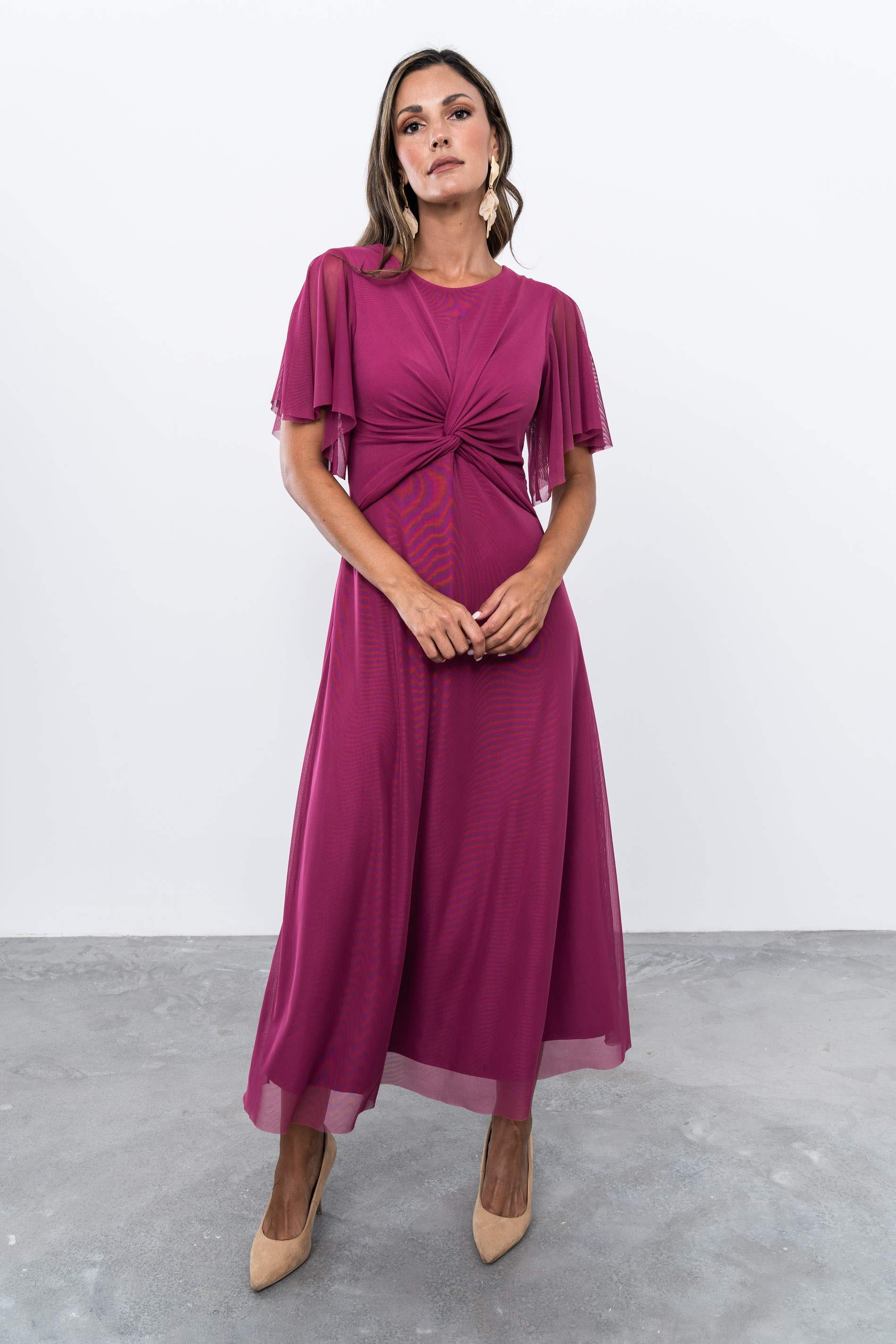 VESTIDO TUL NUDO