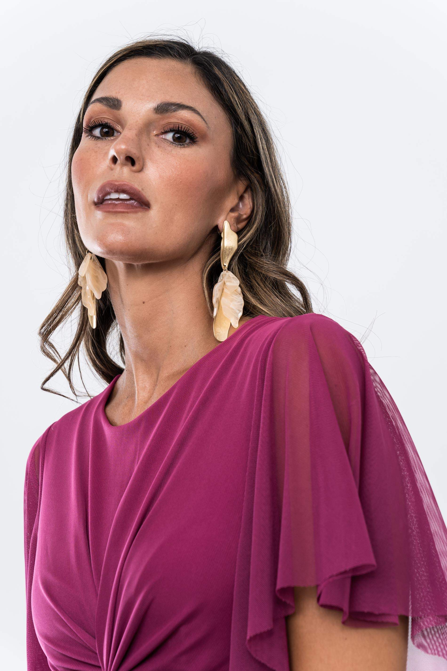VESTIDO TUL NUDO
