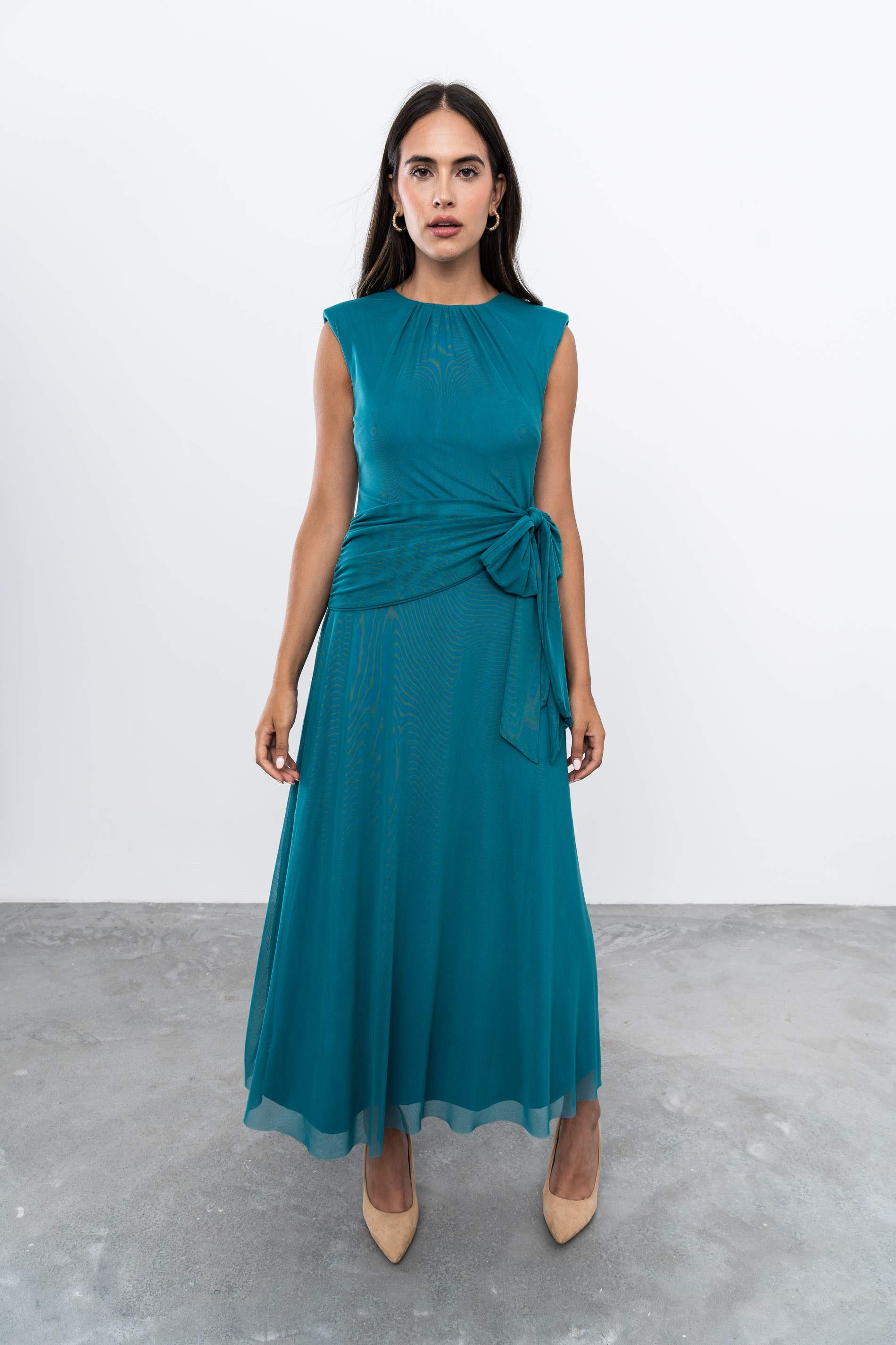 VESTIDO TUL LAZADA PETROLEO