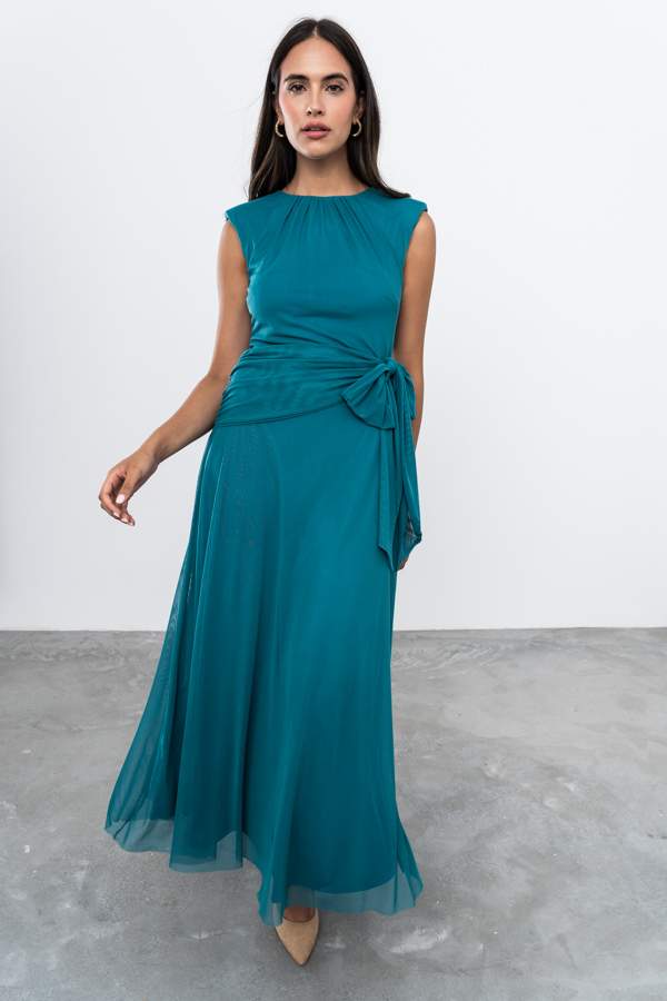 VESTIDO TUL LAZADA PETROLEO