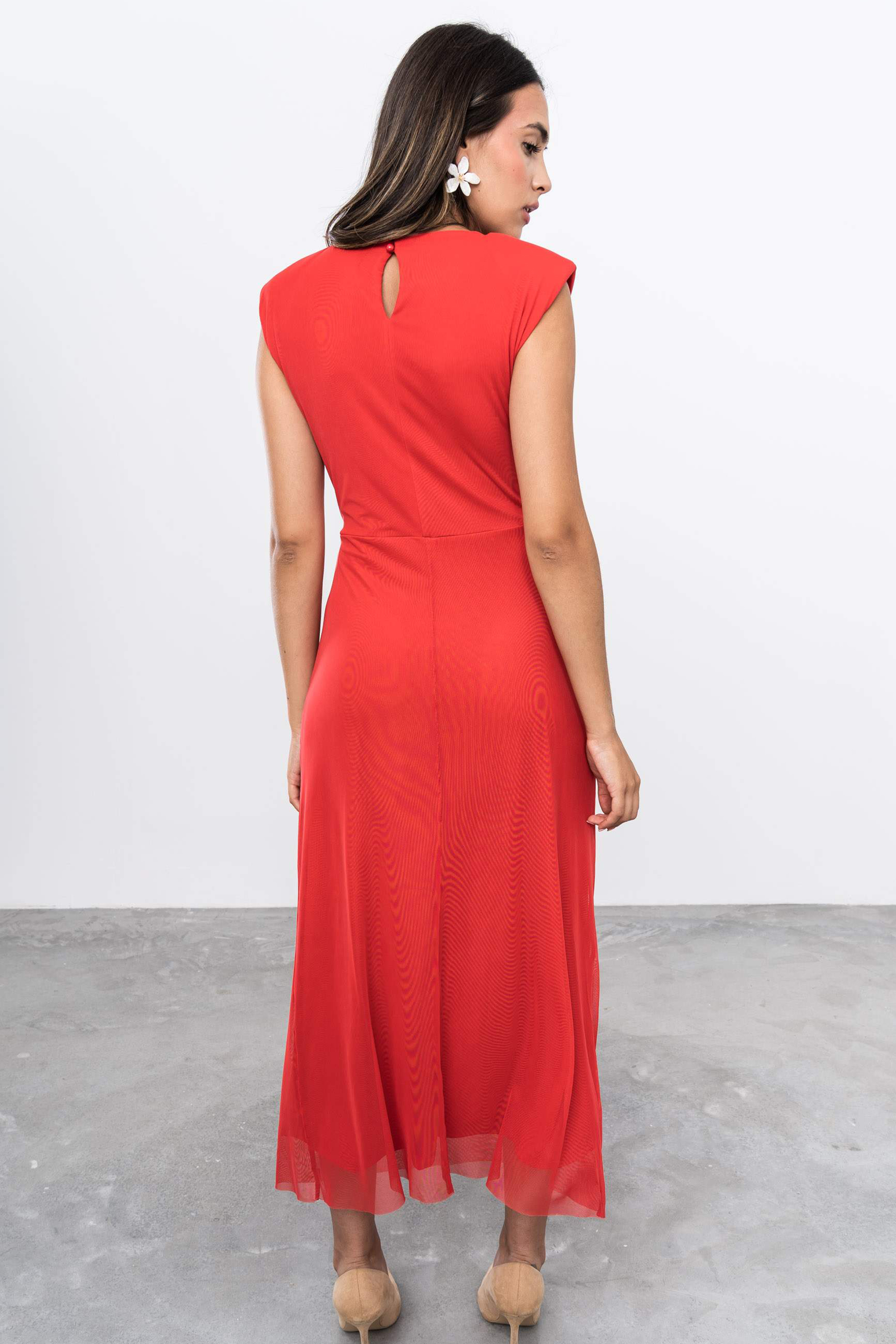 VESTIDO TUL FRUNCES