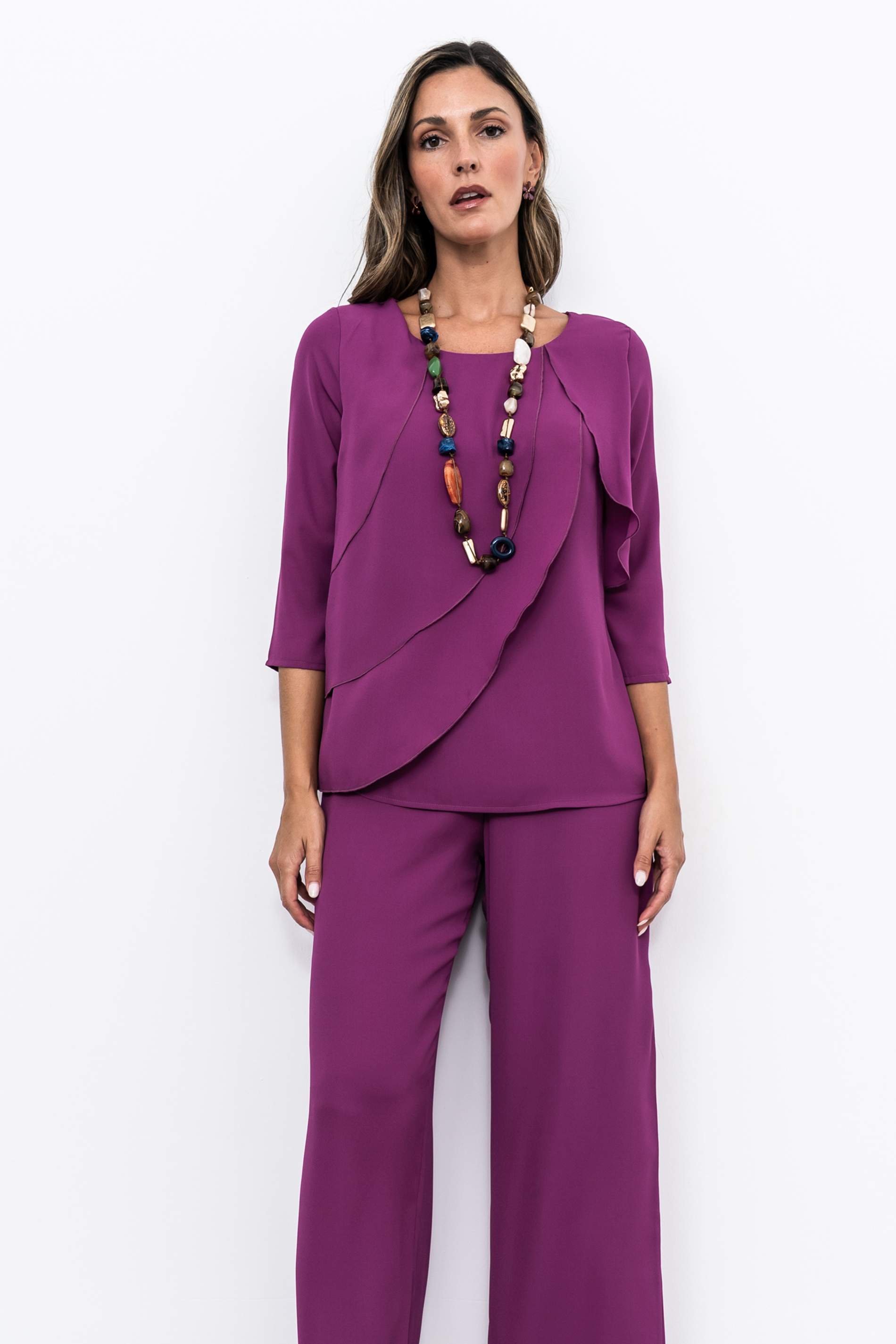 PANTALON GASA VESTIR BUGANVILLA