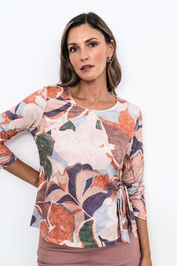 CAMISETA LAZADA HOJAS