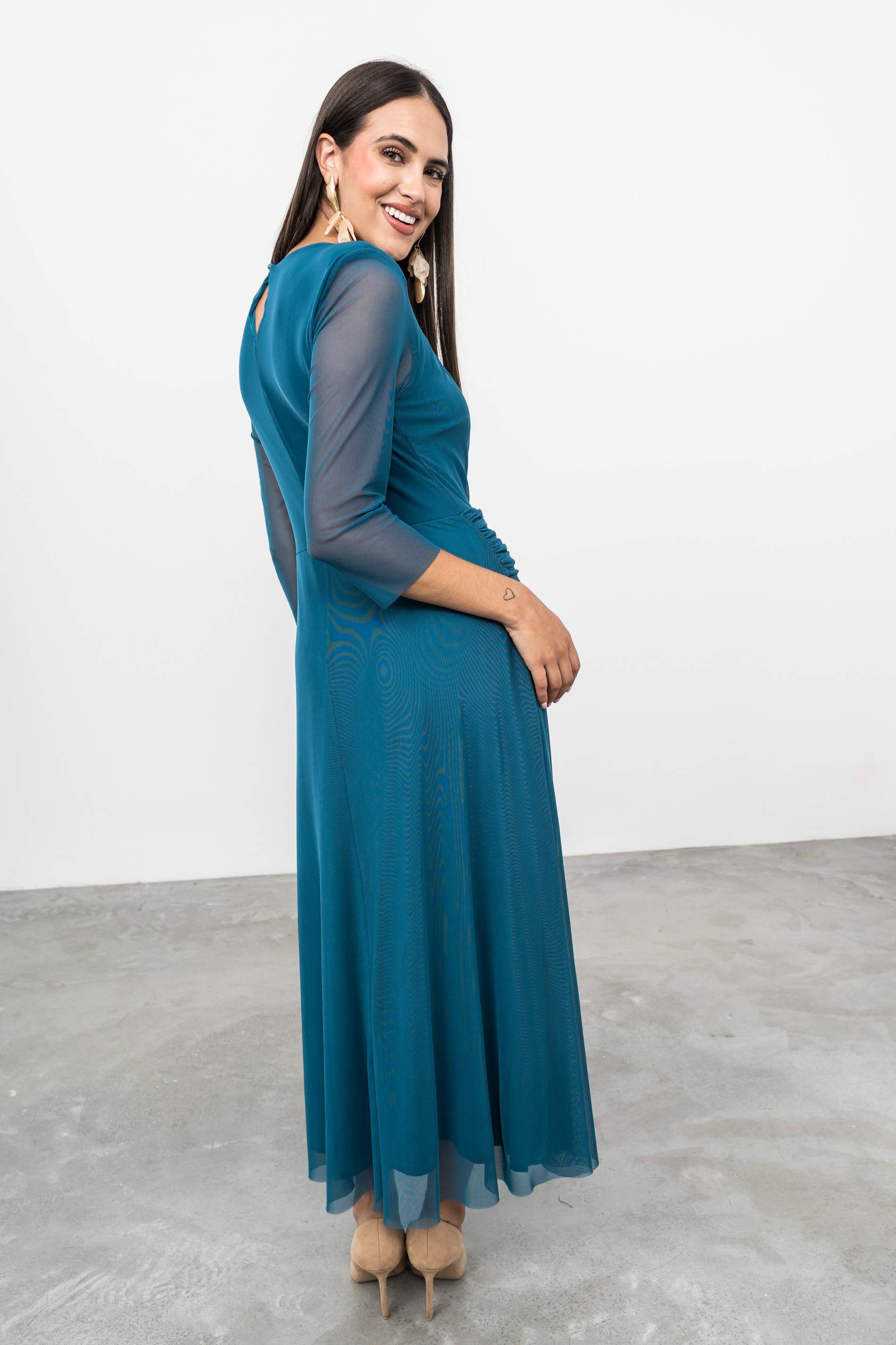 VESTIDO TUL LAZADA M/FRANC