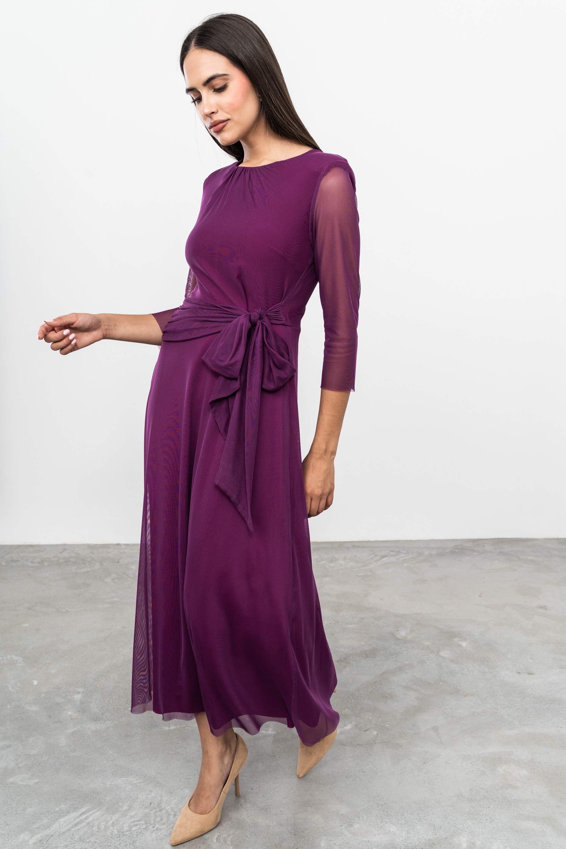 VESTIDO TUL LAZADA M/FRANCESA