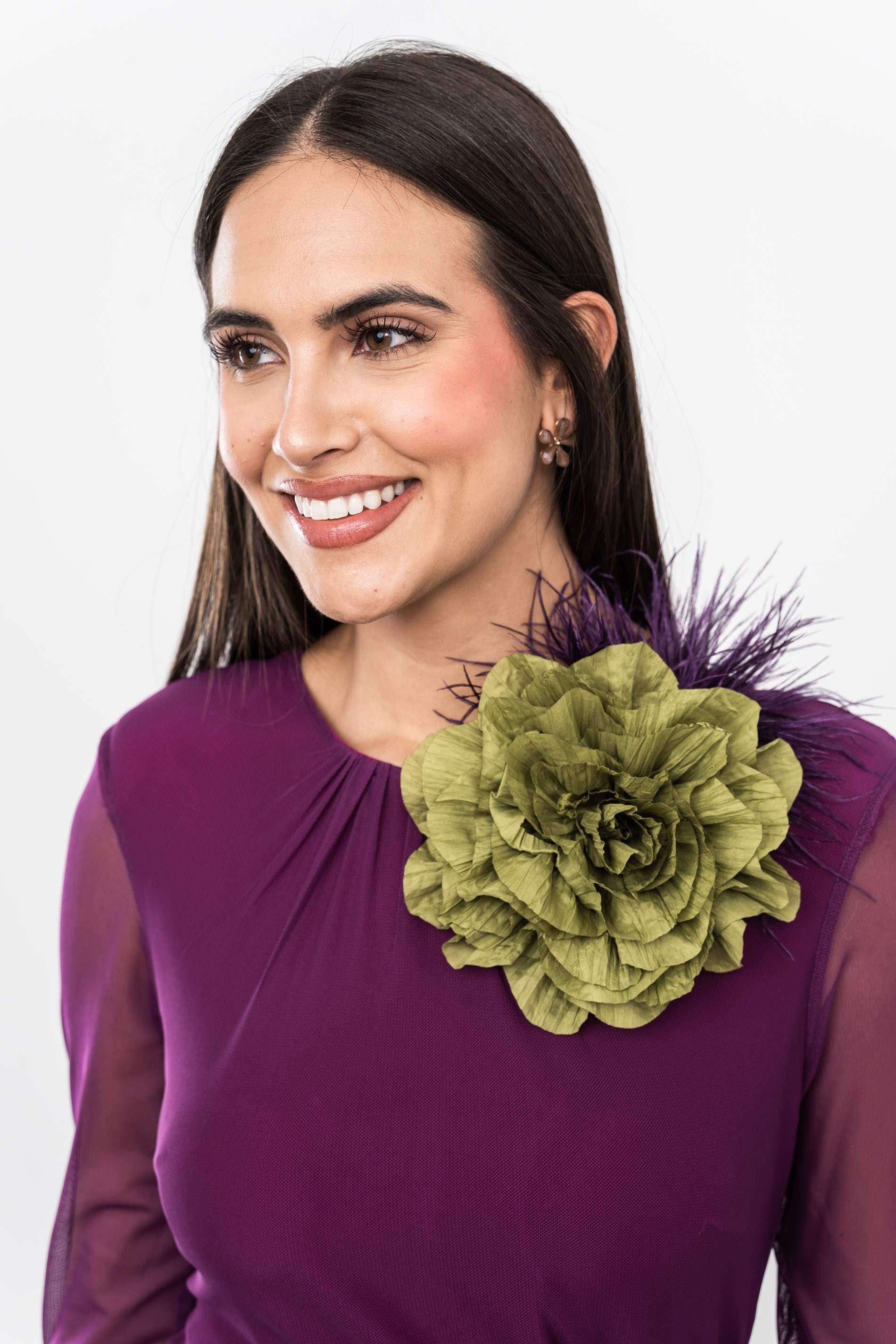 VESTIDO TUL LAZADA M/FRANCESA